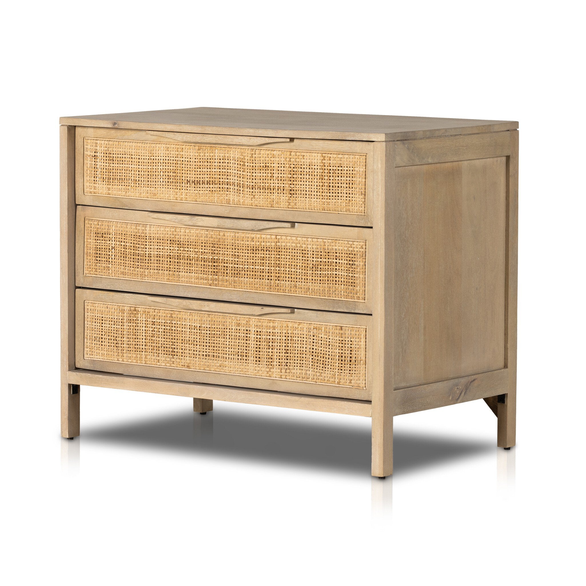 Sydney Large Nightstand, Natural Mango