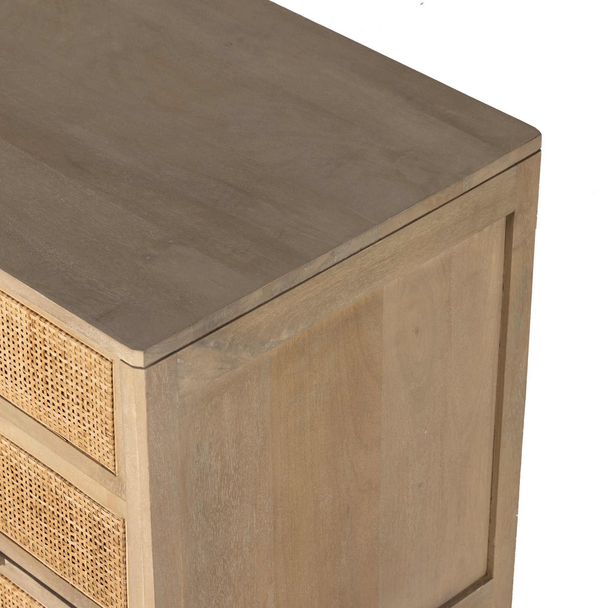 Sydney Large Nightstand, Natural Mango