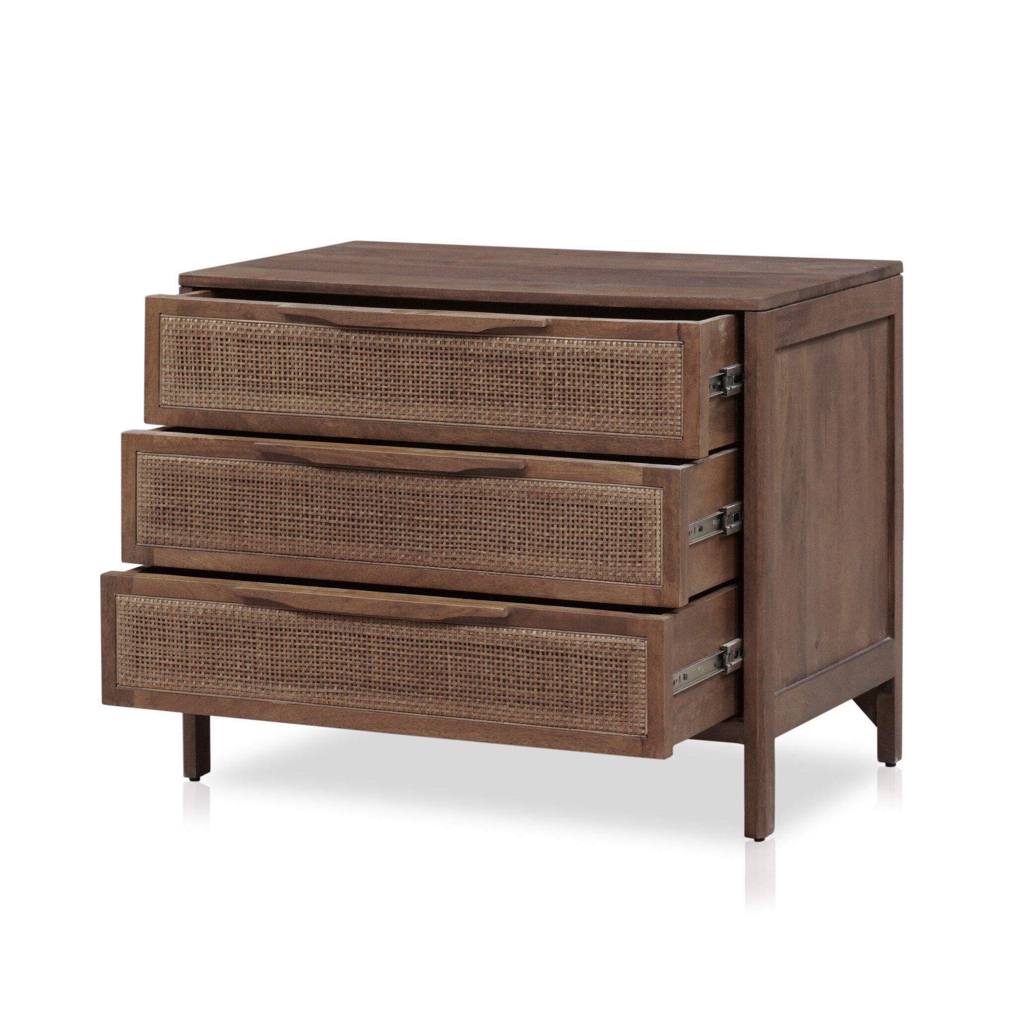 Sydney Large Nightstand, Brown Wash