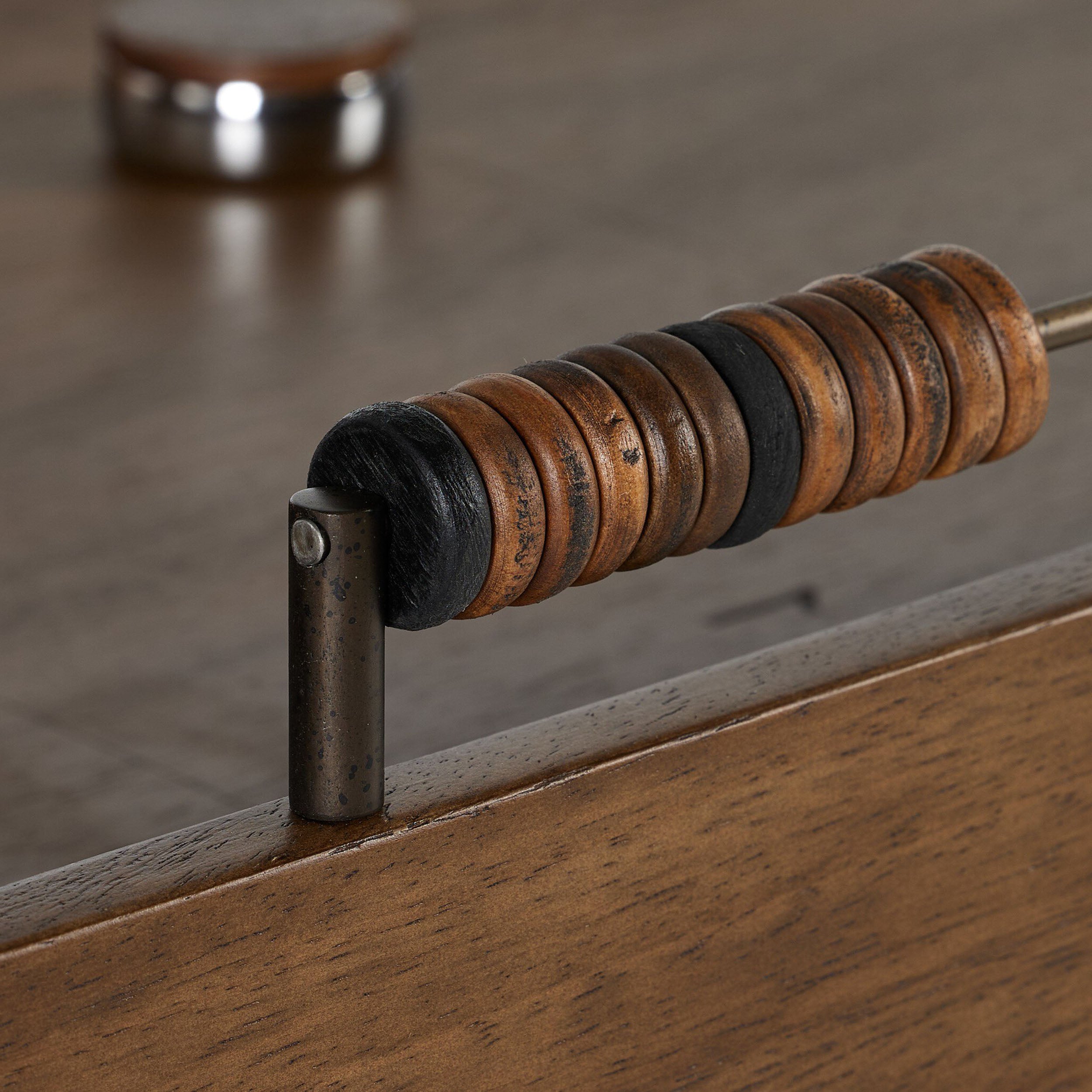 Shuffleboard Table, Natural Brown Guanacaste