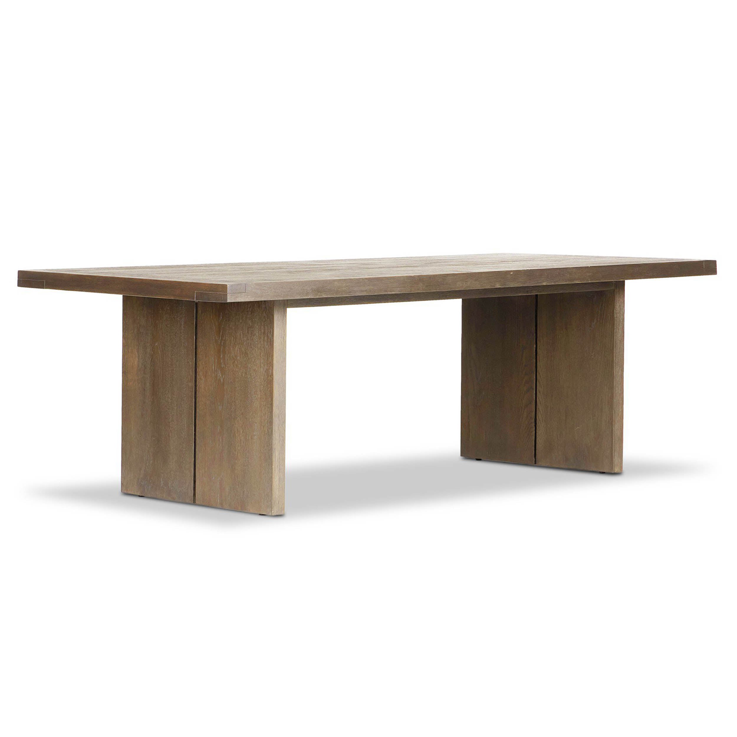 Warby Dining Table, Worn Oak Veneer