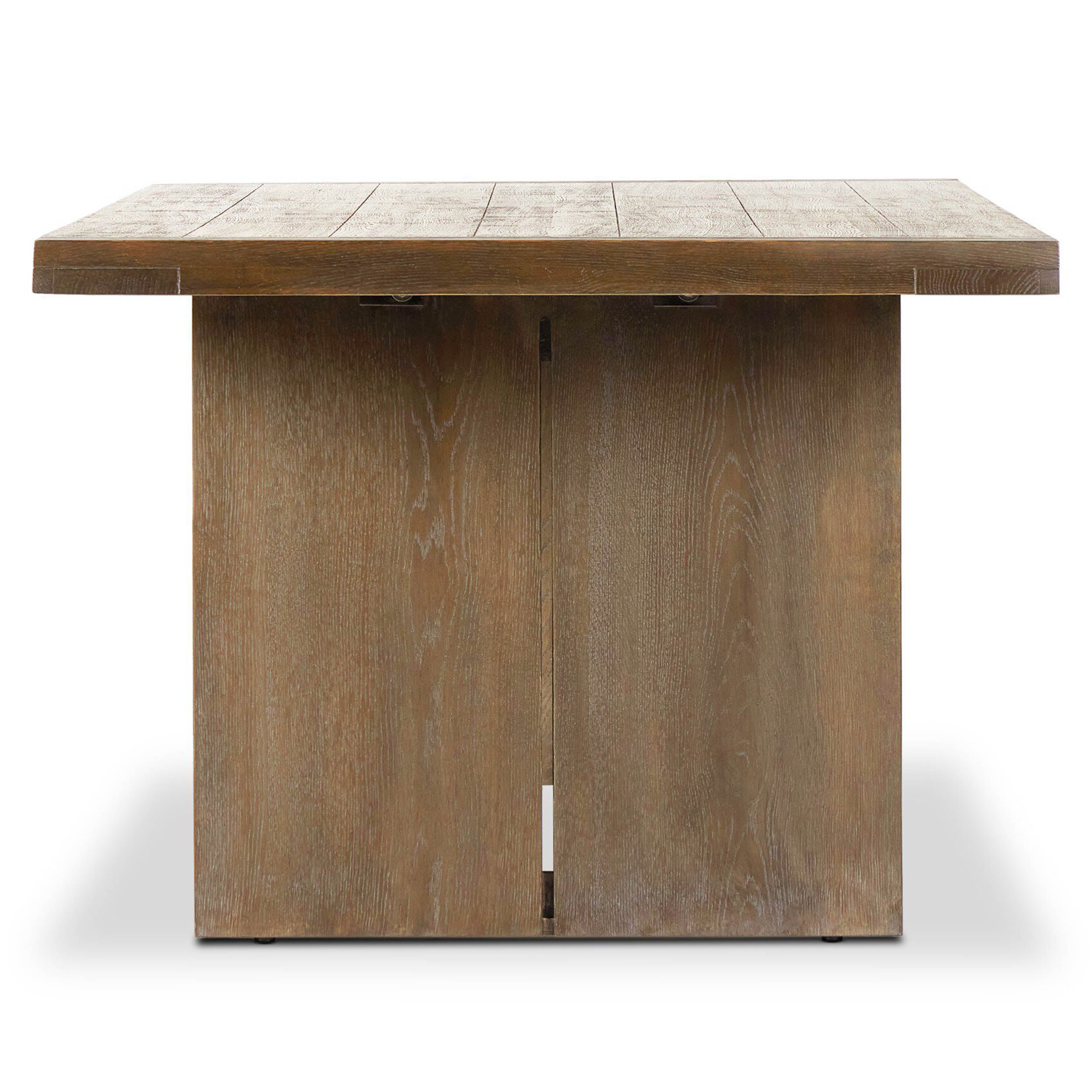 Warby Dining Table, Worn Oak Veneer