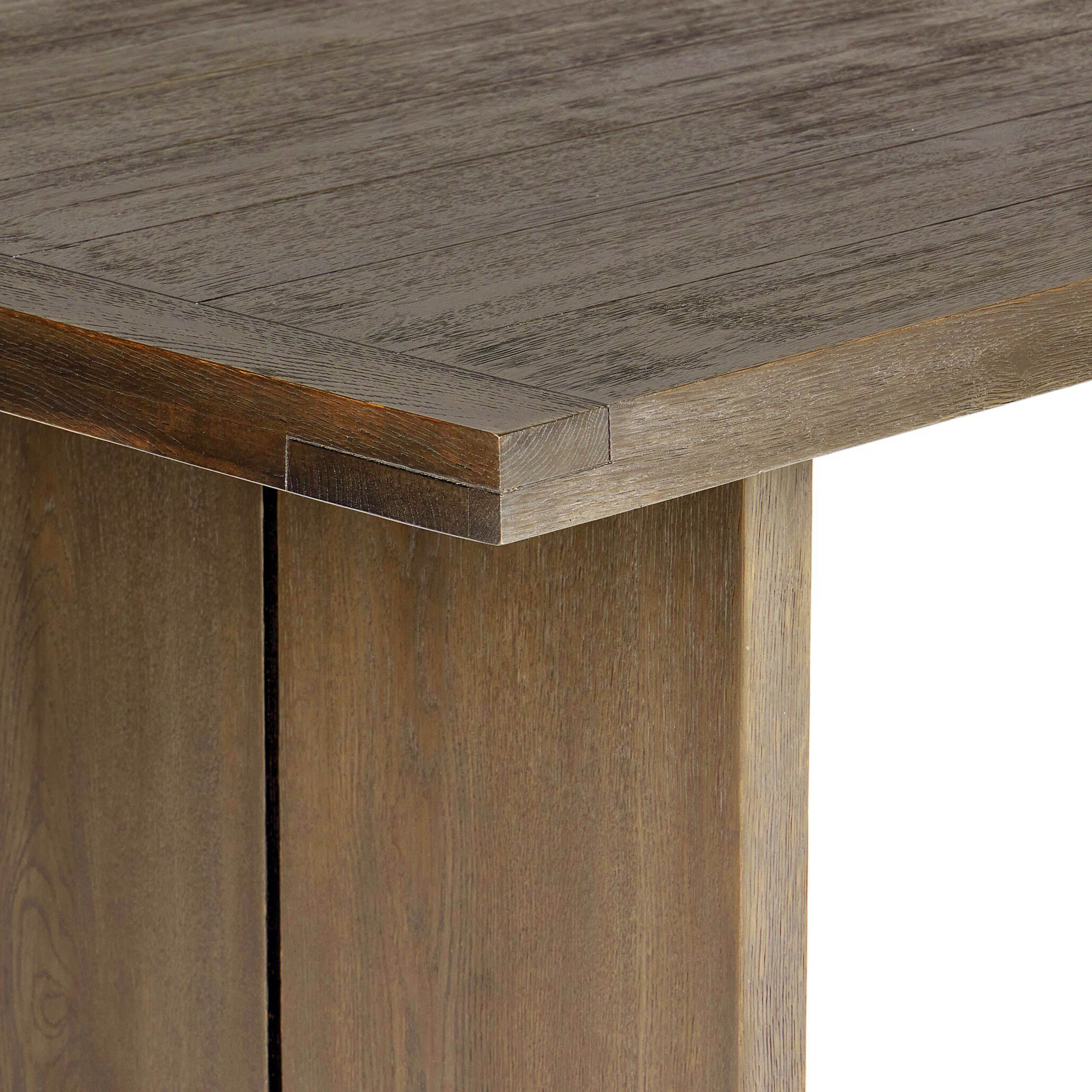 Warby Dining Table, Worn Oak Veneer