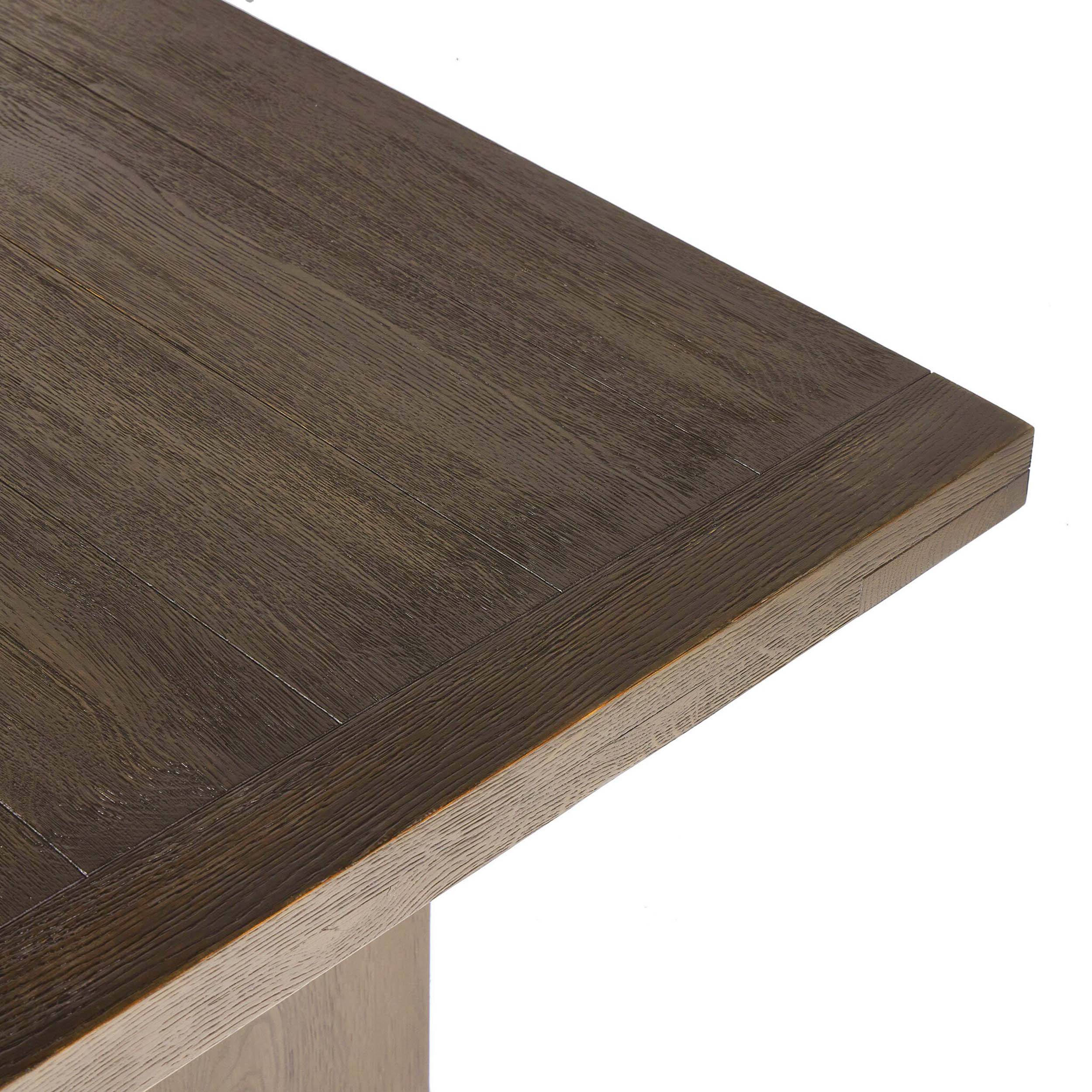 Warby Dining Table, Worn Oak Veneer