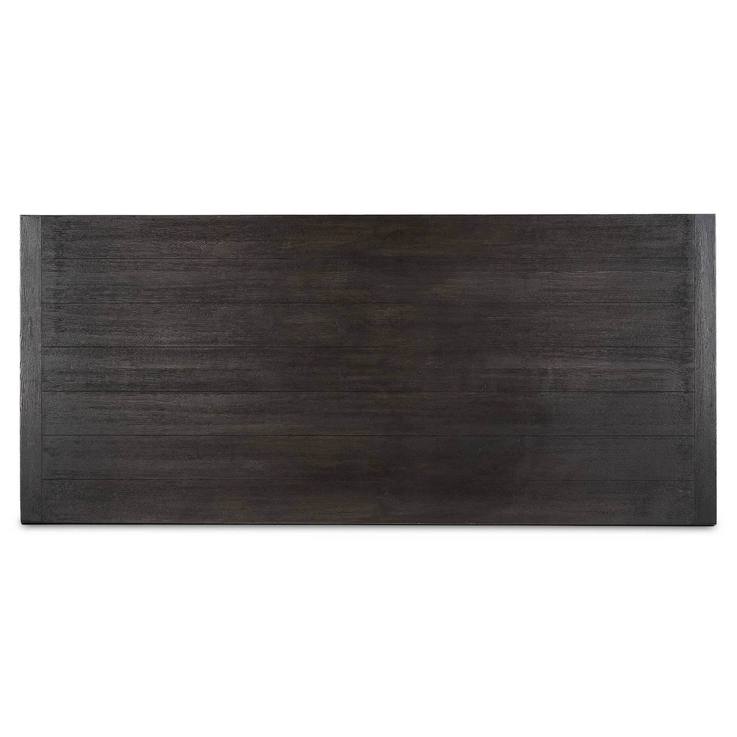 Warby Dining Table, Worn Black Veneer