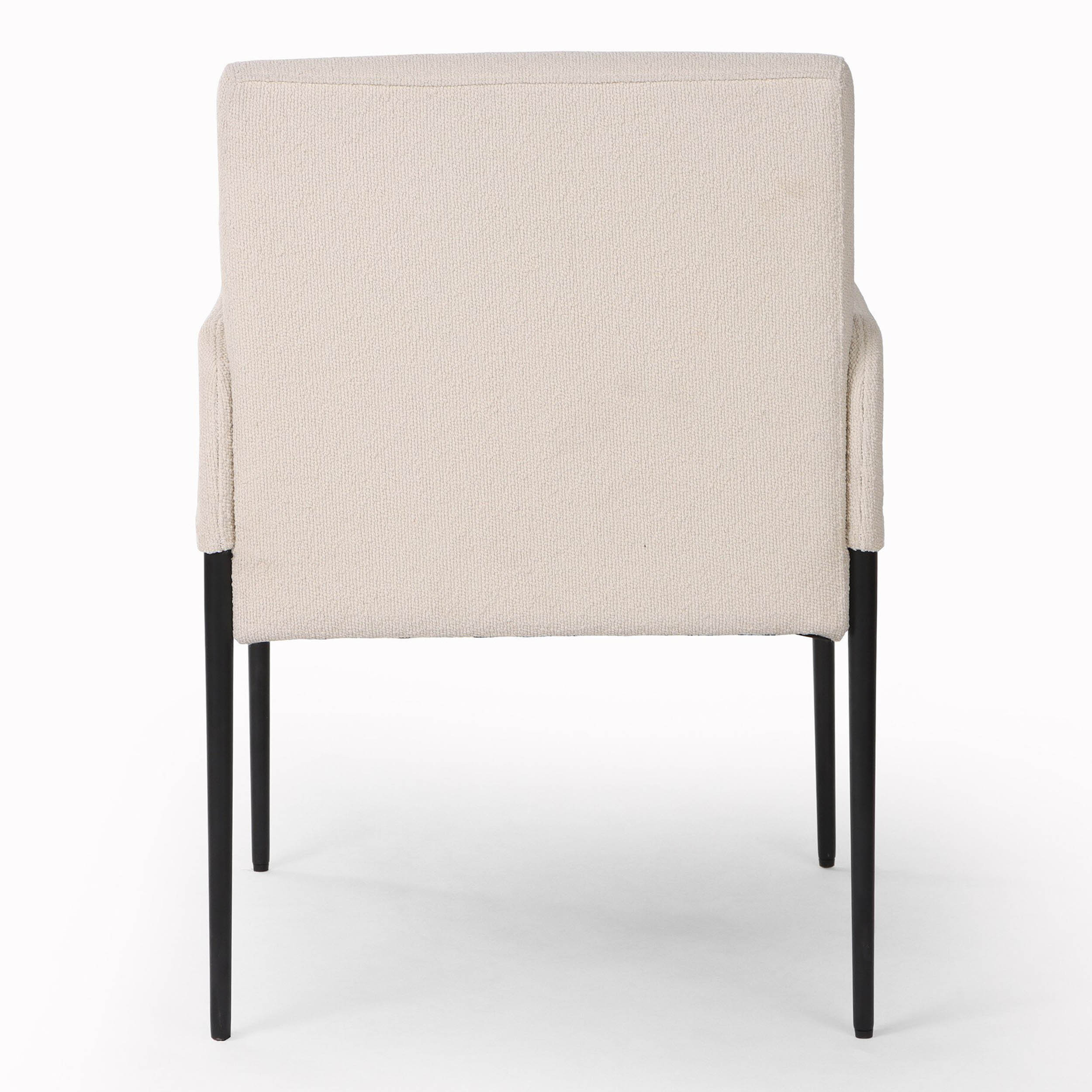 Brickel Dining Armchair, FIQA Boucle Light Taupe