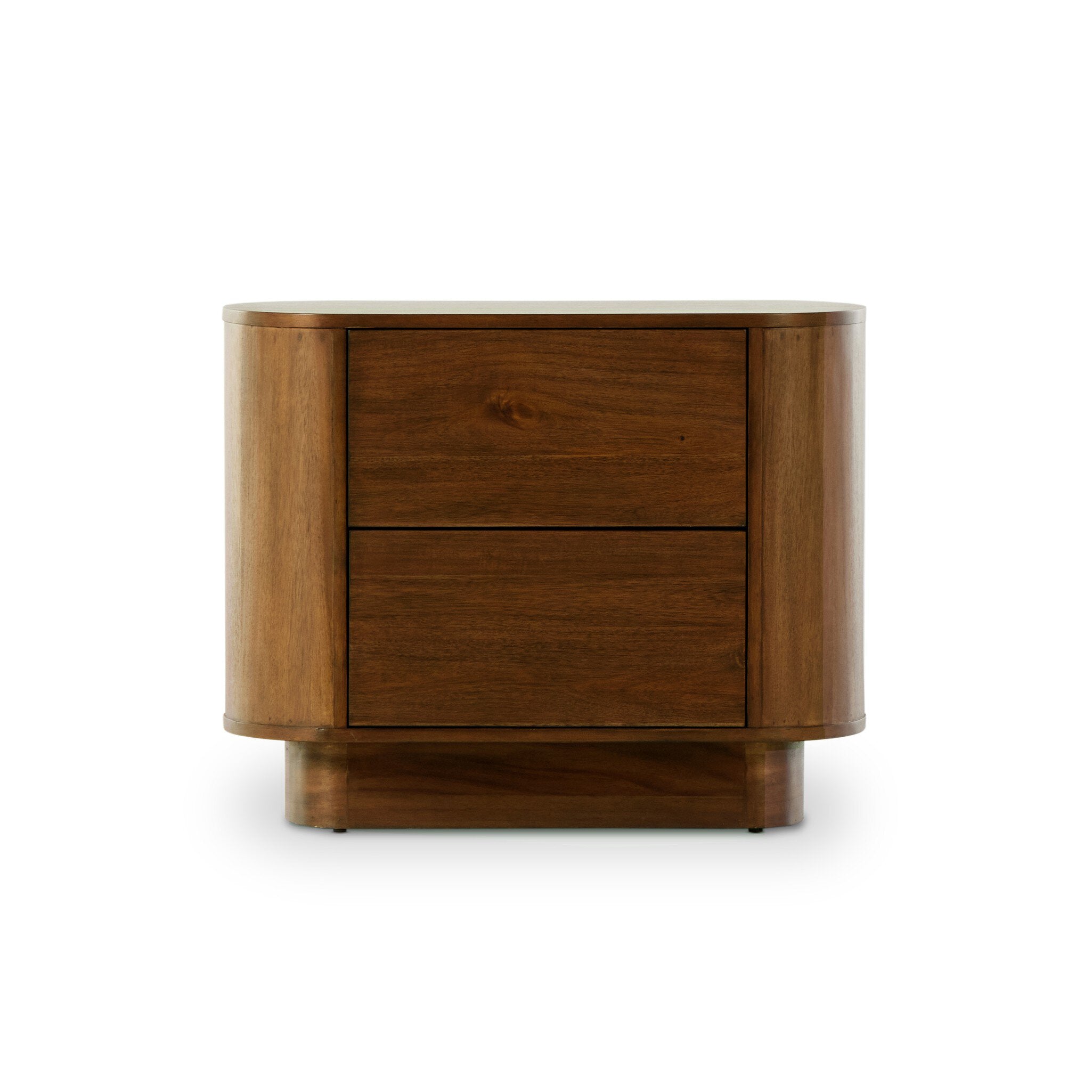 Paden Nightstand, Seasoned Brown Acacia