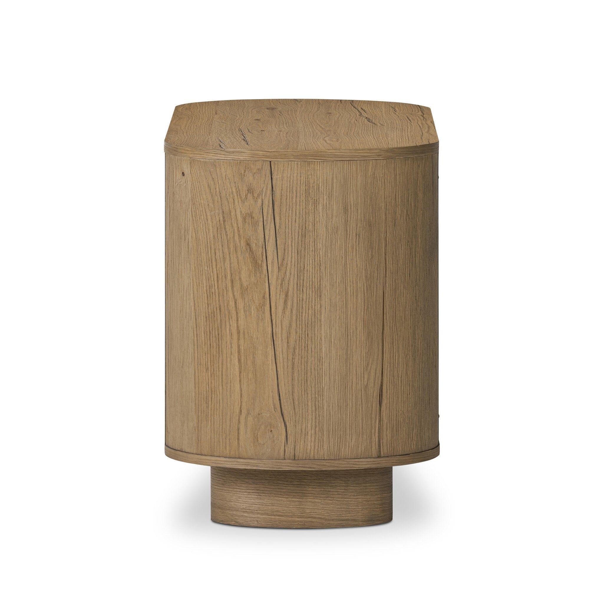 Paden Nightstand, Worn Oak Veneer