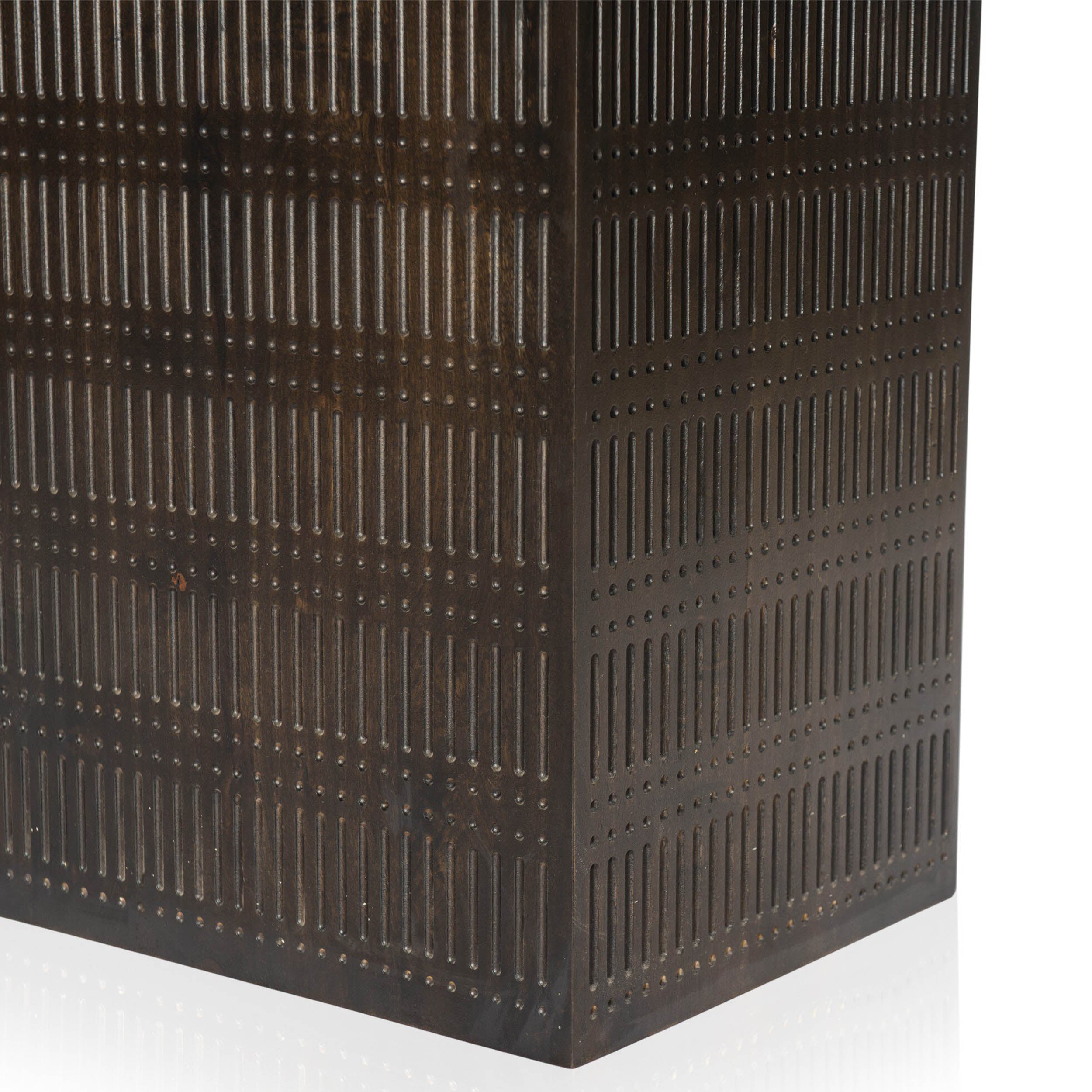 Kelby Dining Table, Vintage Brown