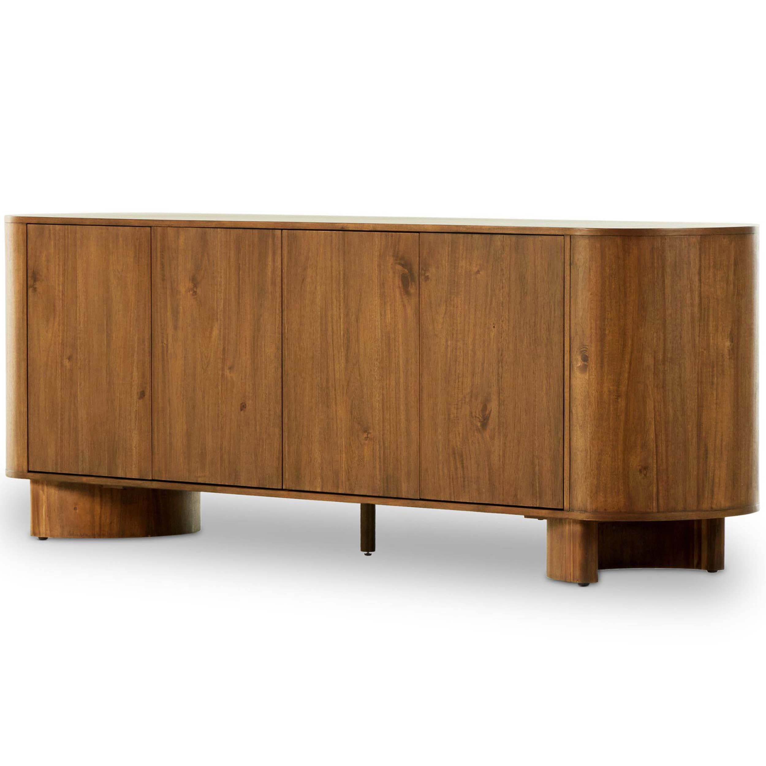 Paden Sideboard, Seasoned Brown Acacia