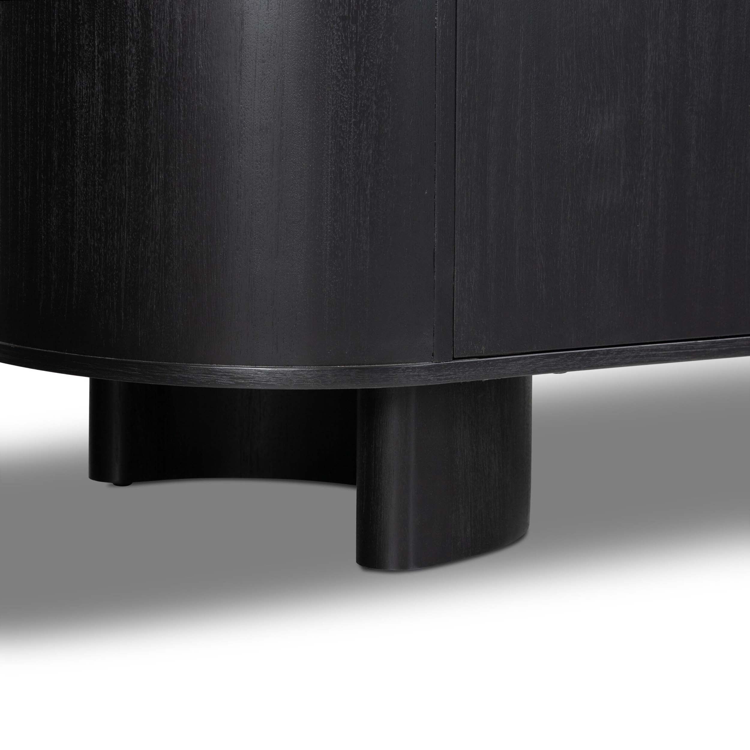 Paden Sideboard, Aged Black Acacia