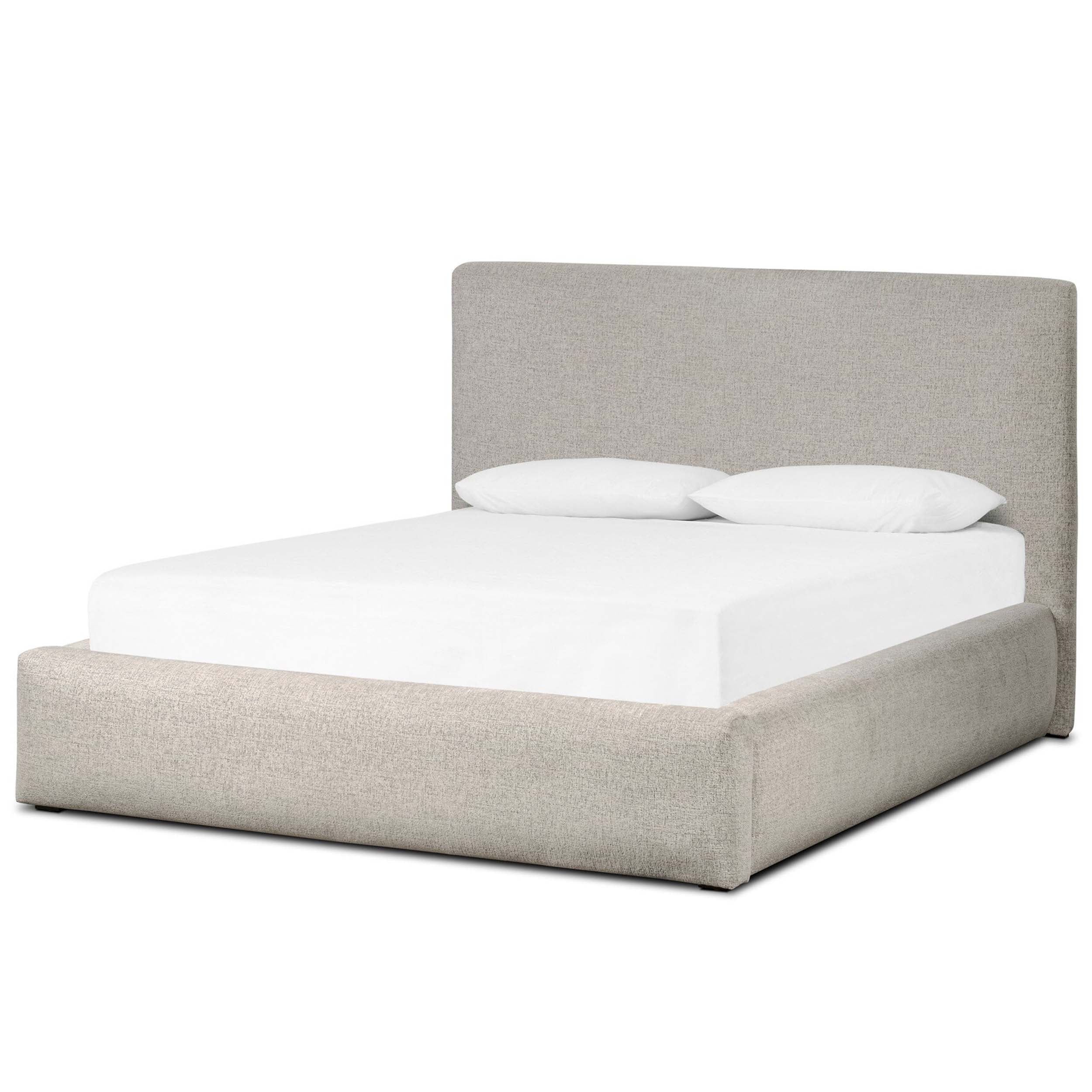 Quincy Bed, Plushtone Linen