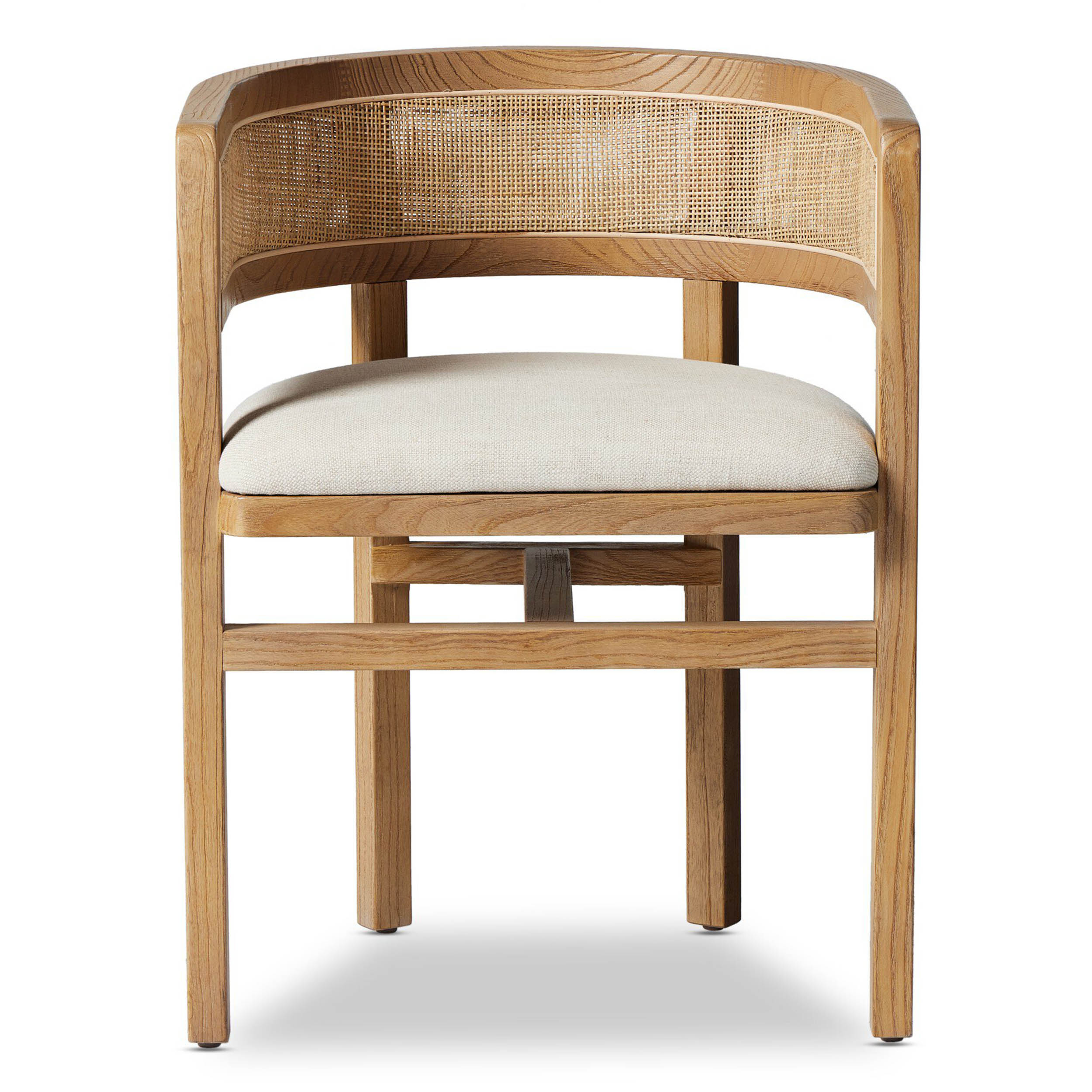 Cordoba Dining Armchair, Bergamo Parchment