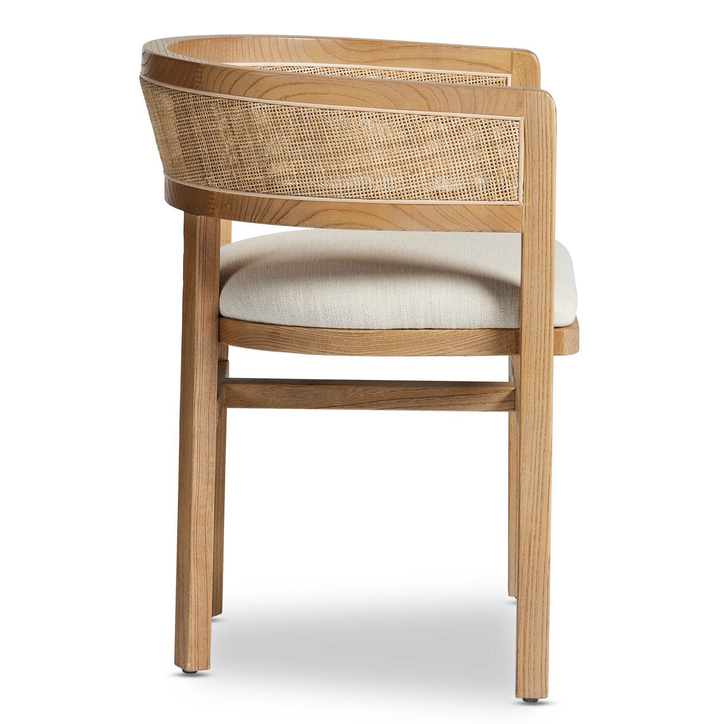 Cordoba Dining Armchair, Bergamo Parchment
