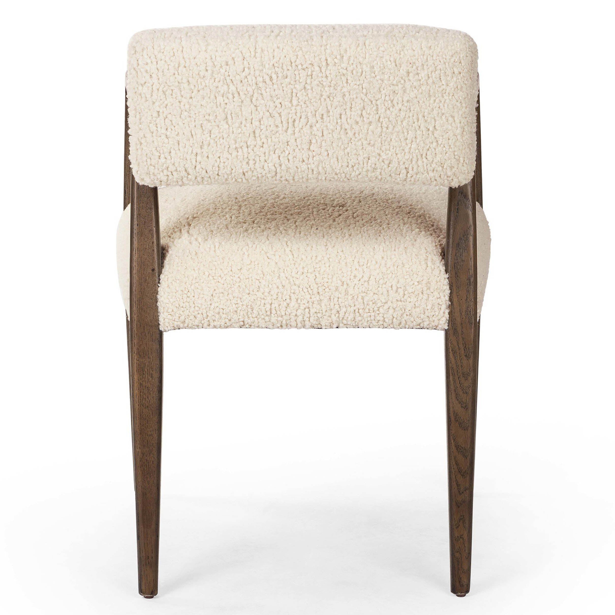 Tyler Dining Armchair, Sheepskin Natural