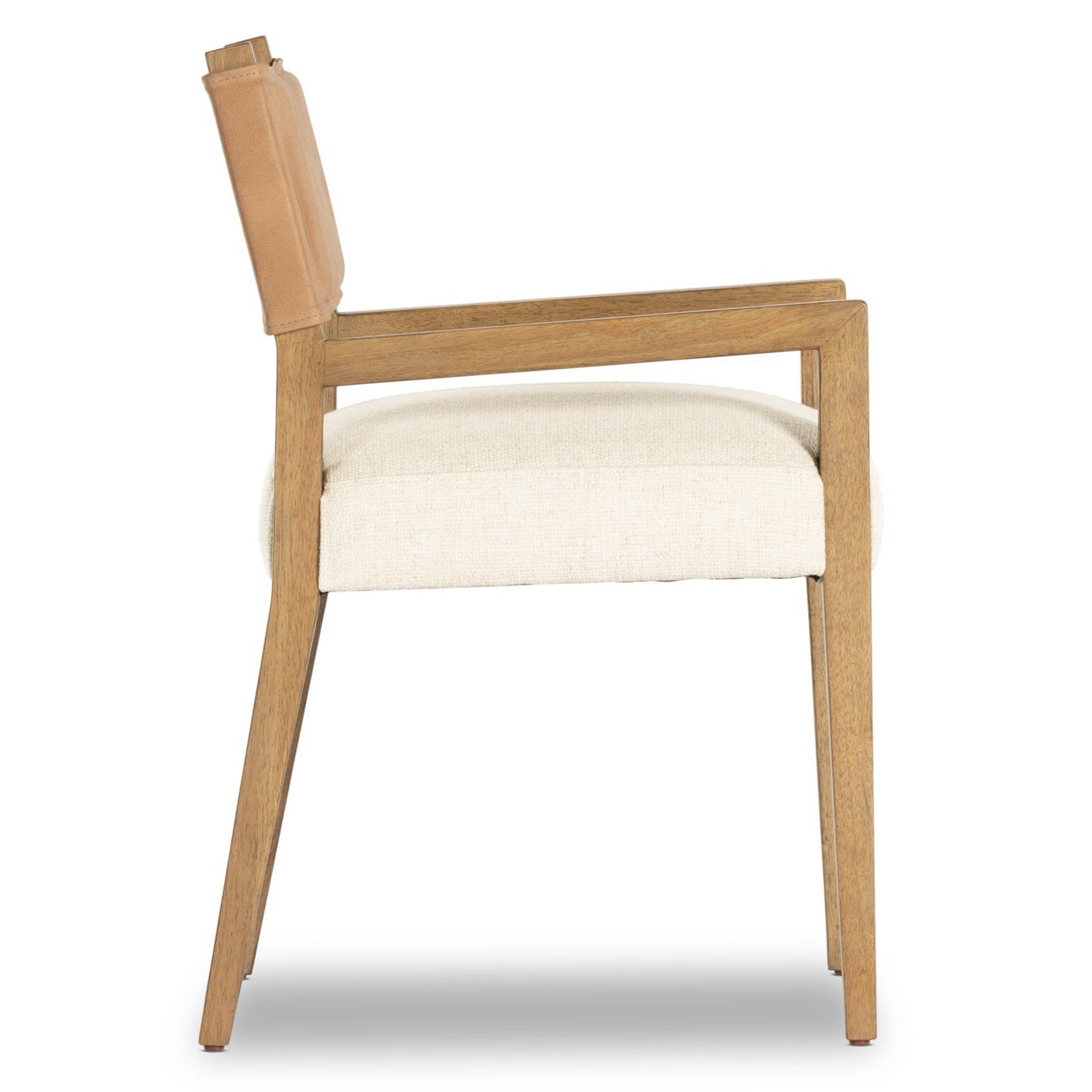 Ferris Dining Armchair, Thames Cream