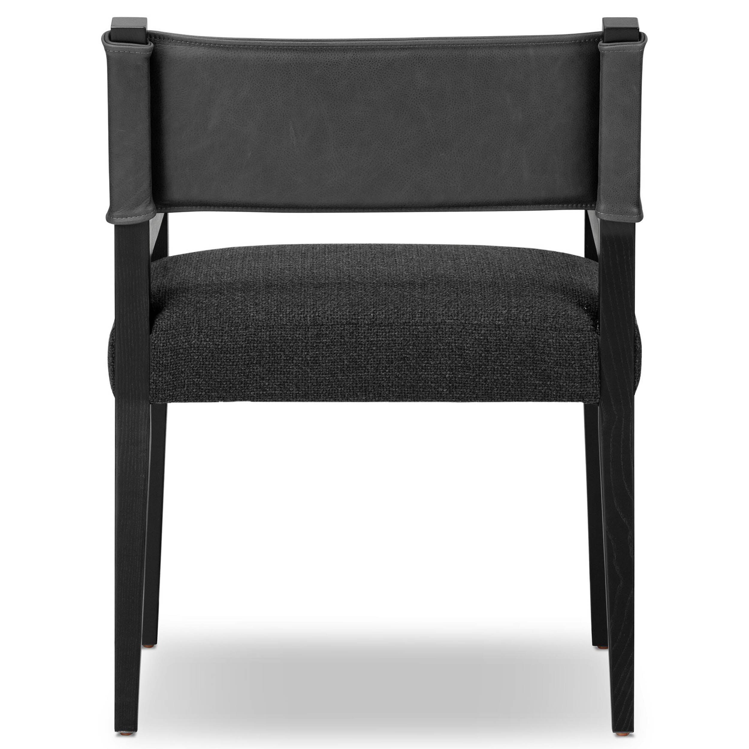 Ferris Dining Armchair, Gibson Black