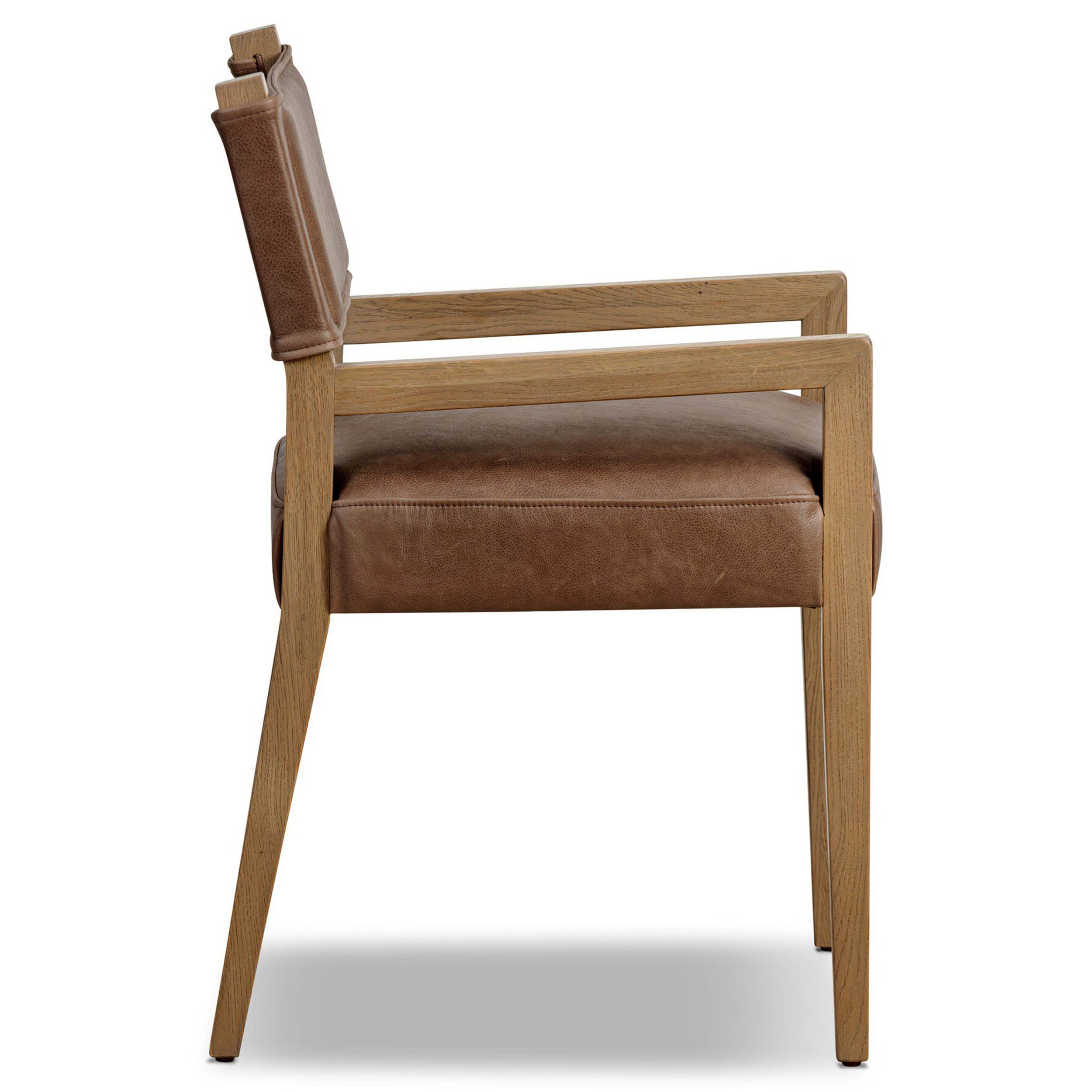 Ferris Dining Armchair, Palermo Cigar