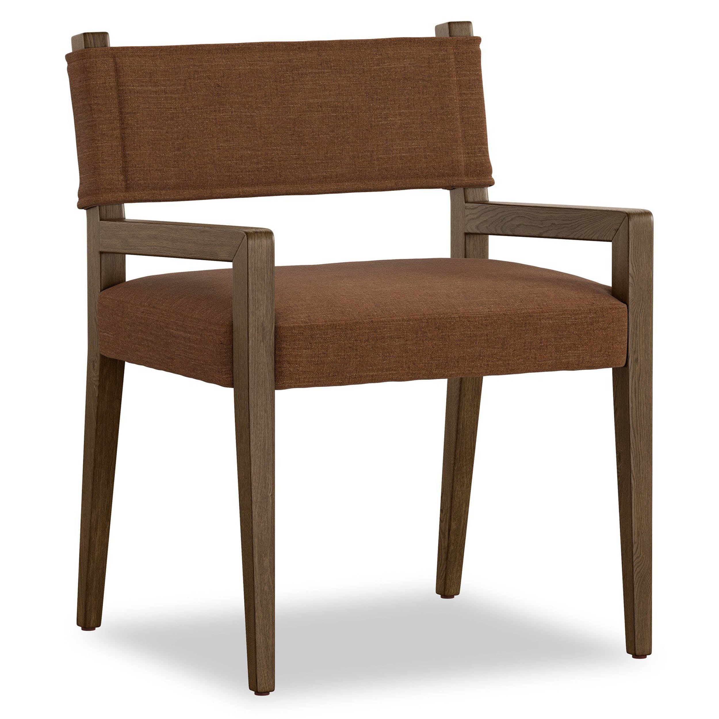 Ferris Dining Armchair, Laughlin Ochre