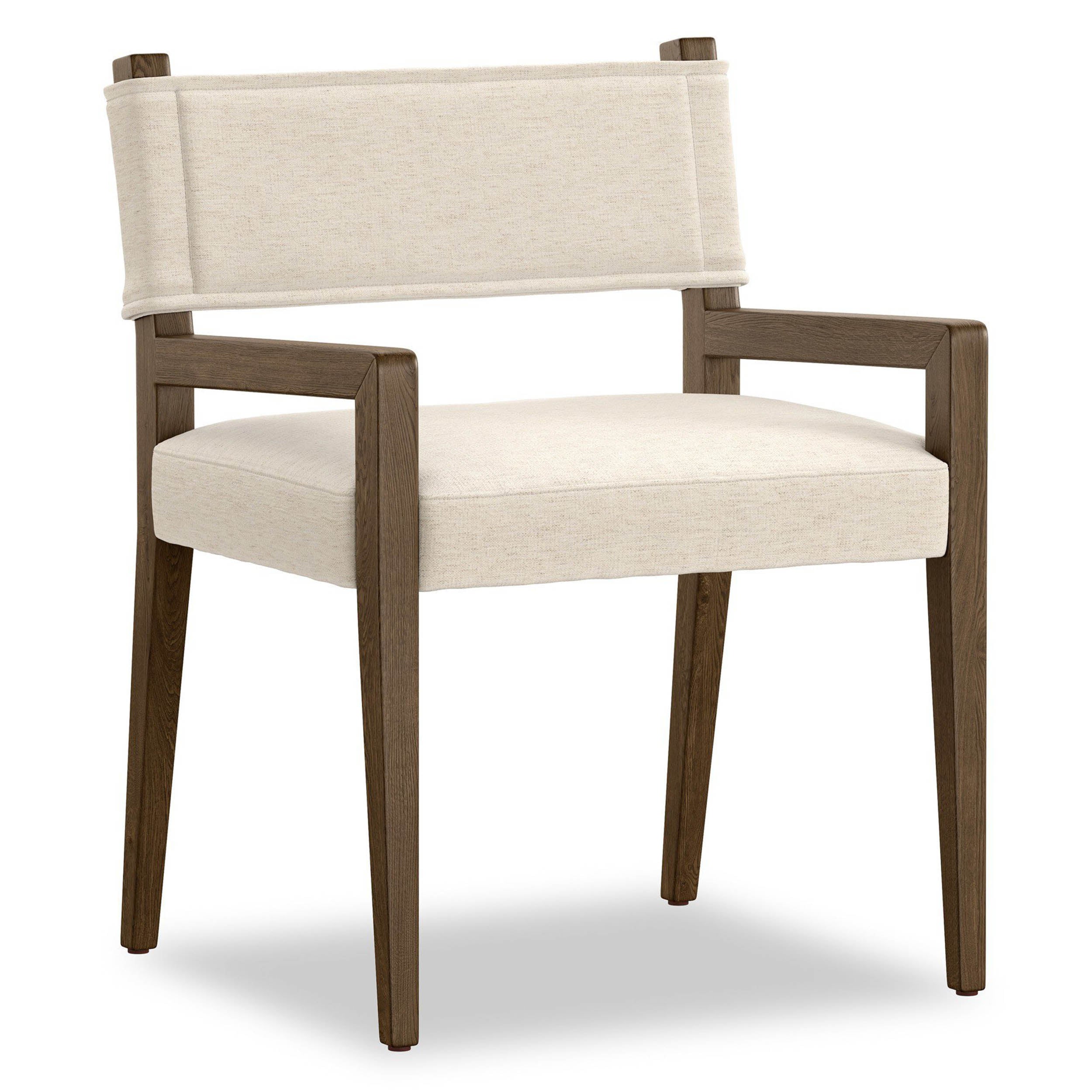 Ferris Dining Armchair, Crypton Nomad Snow