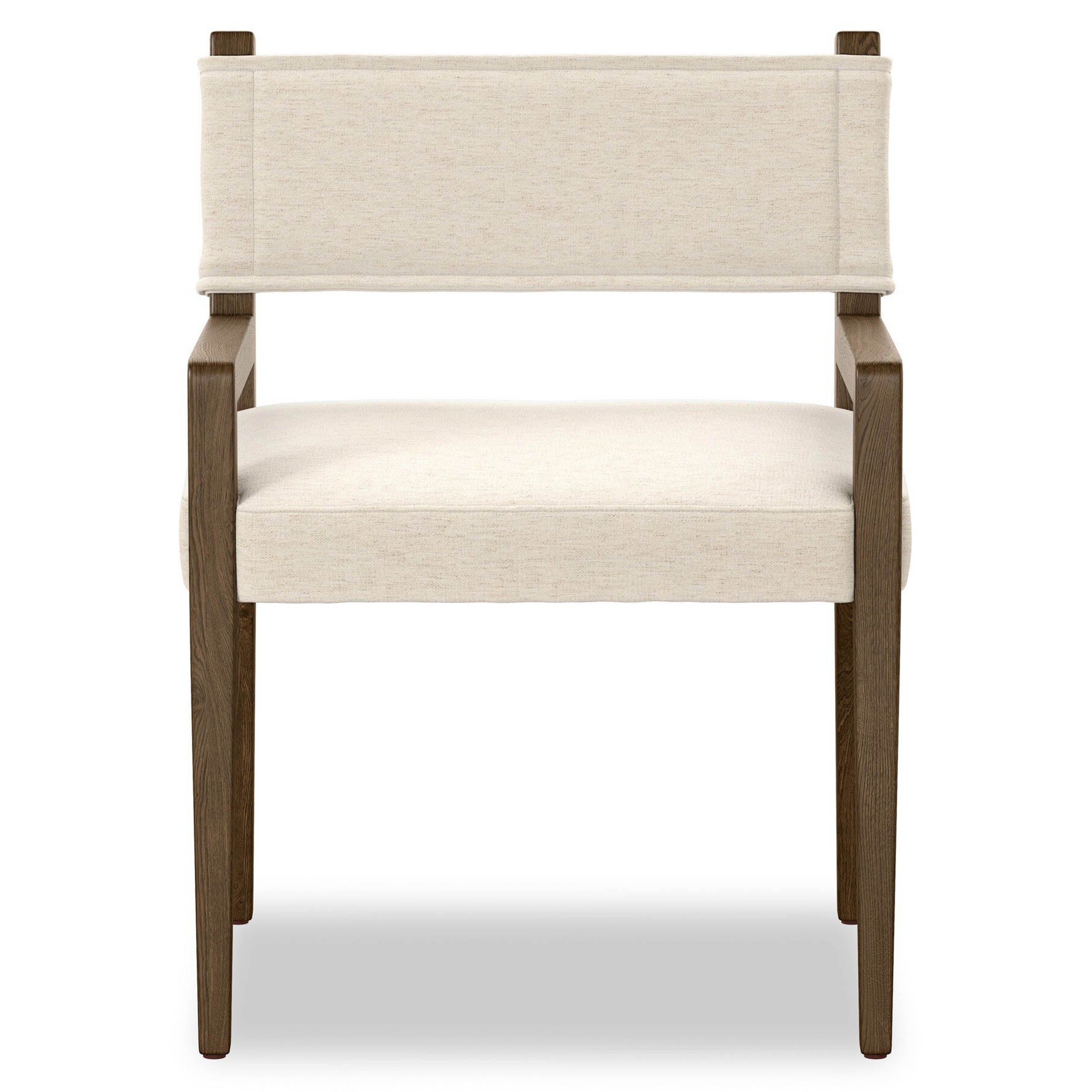 Ferris Dining Armchair, Crypton Nomad Snow