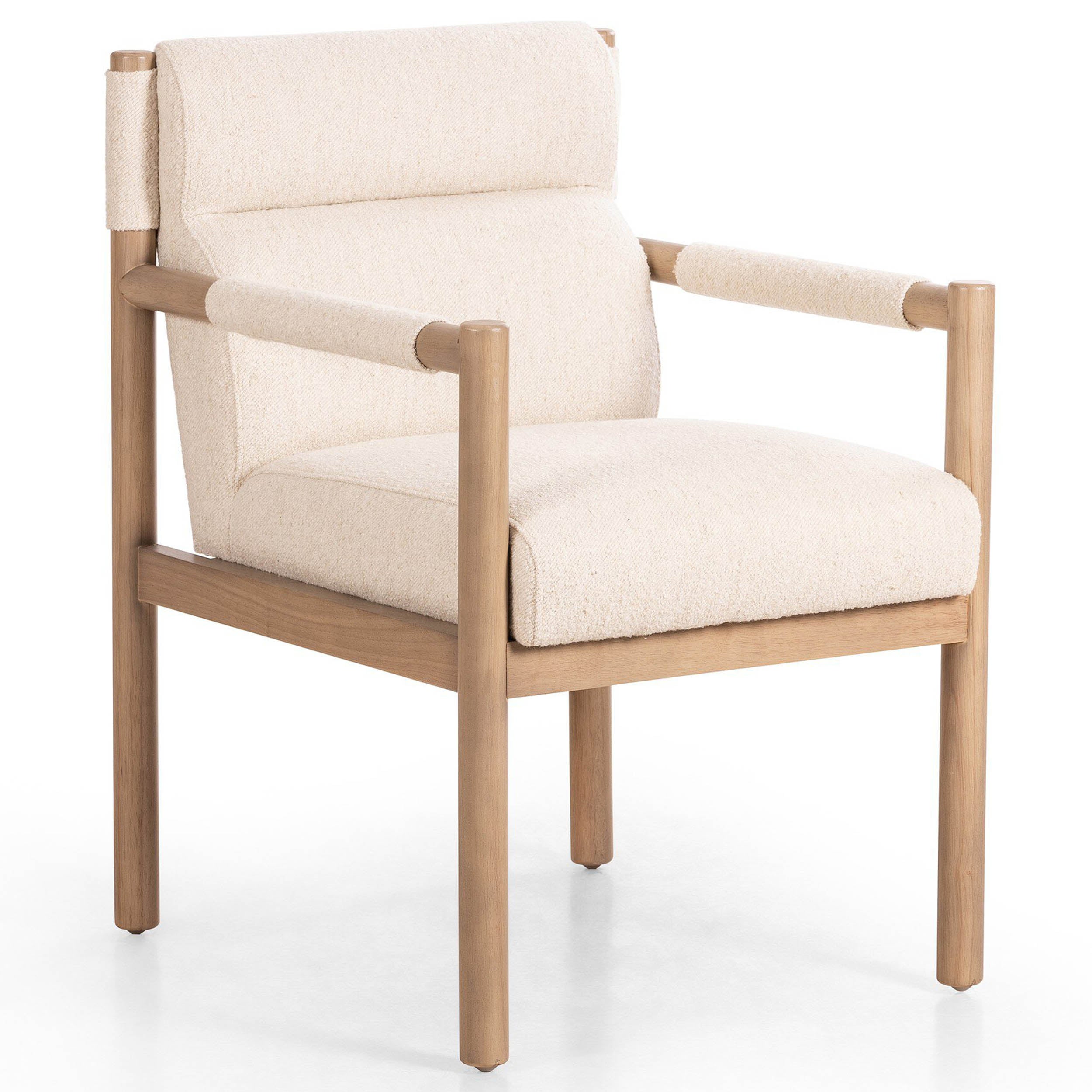 Kiano Dining Armchair, Charter Oatmeal