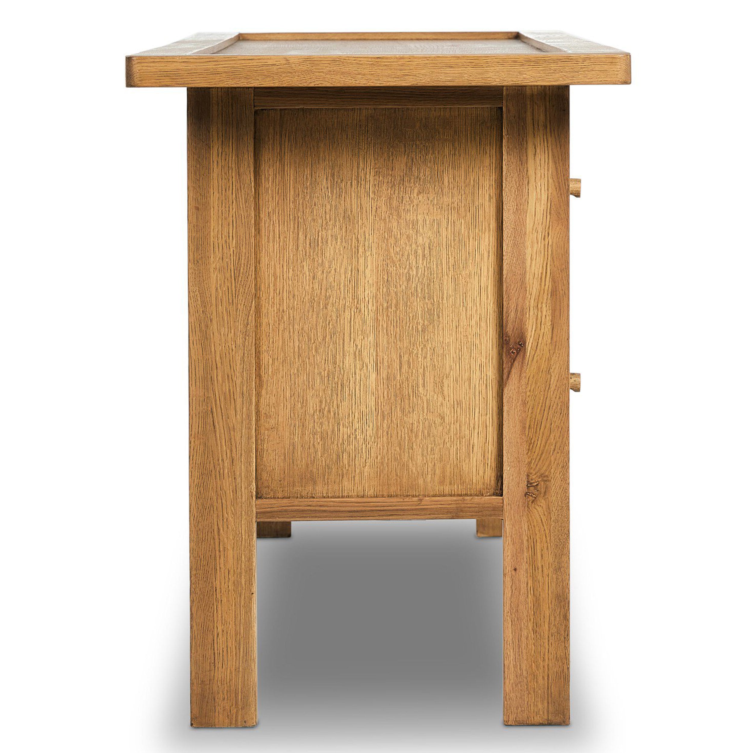 Millbrook Media Console, Natural Light Oak