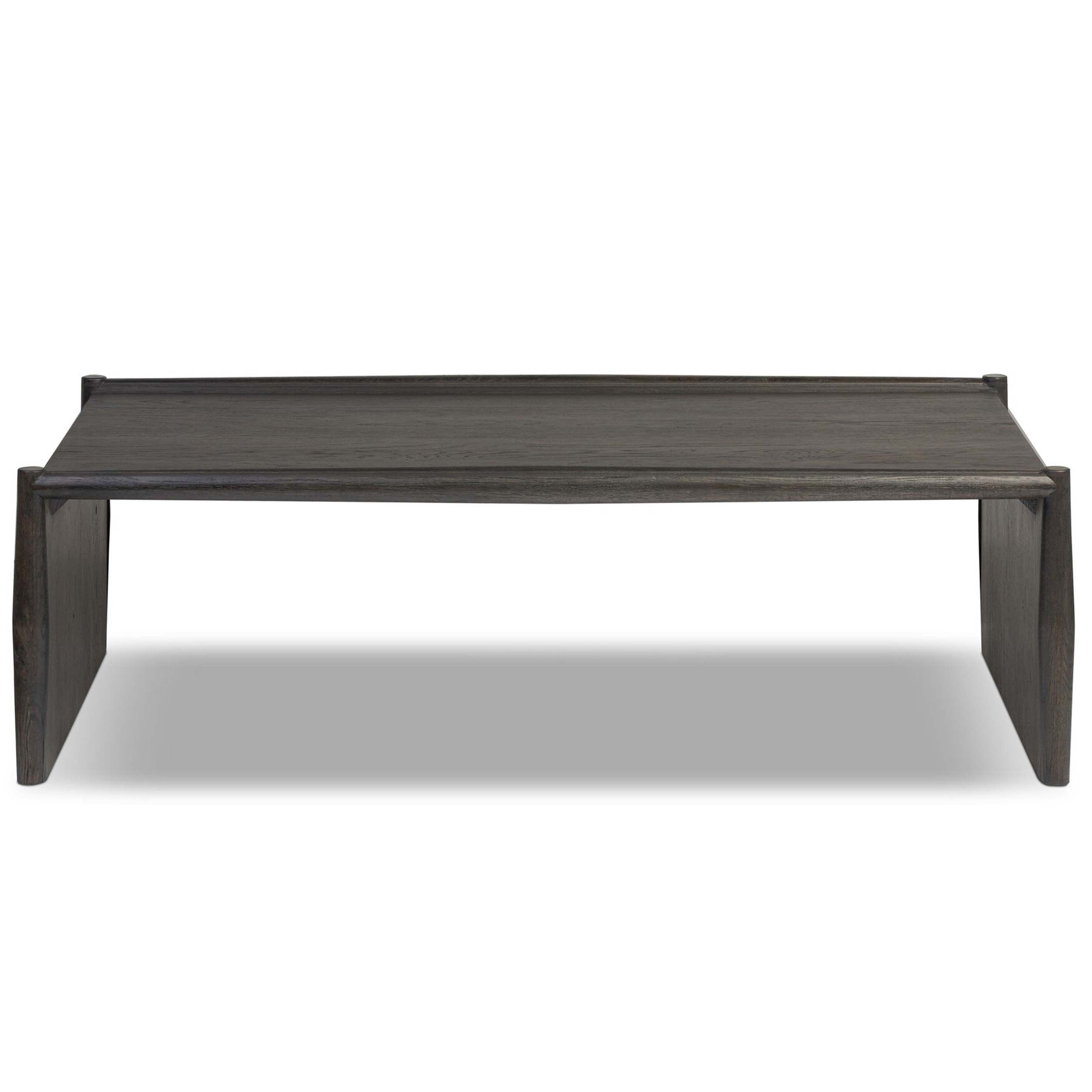 Glenview Coffee Table, Smoked Black Resawn Oak