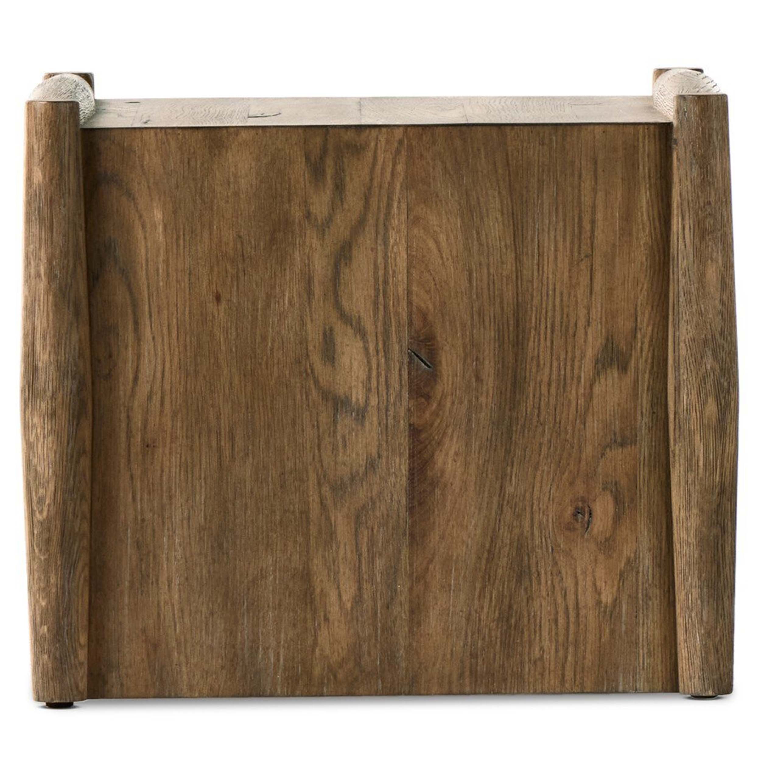 Glenview End Table, Weathered Oak