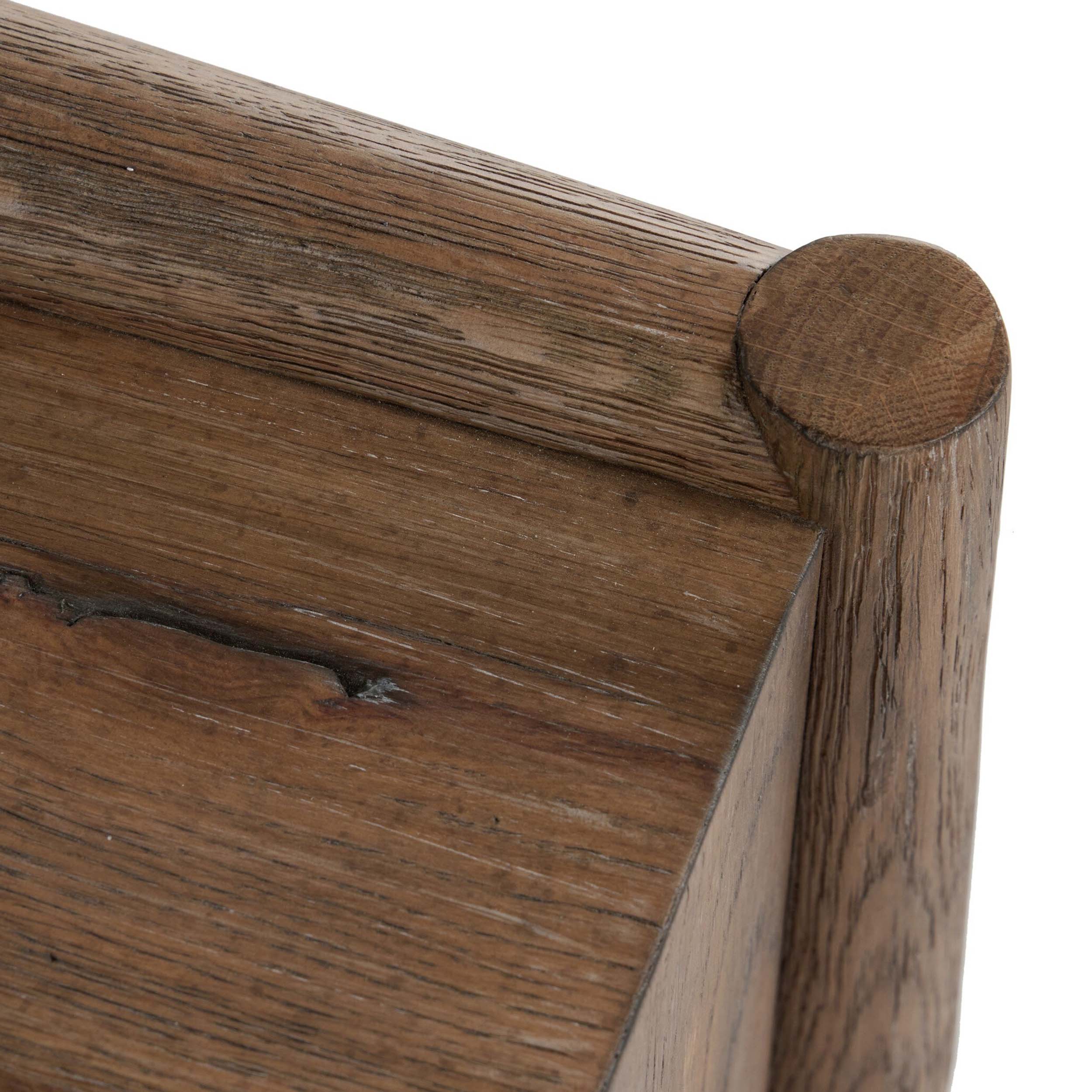 Glenview End Table, Weathered Oak