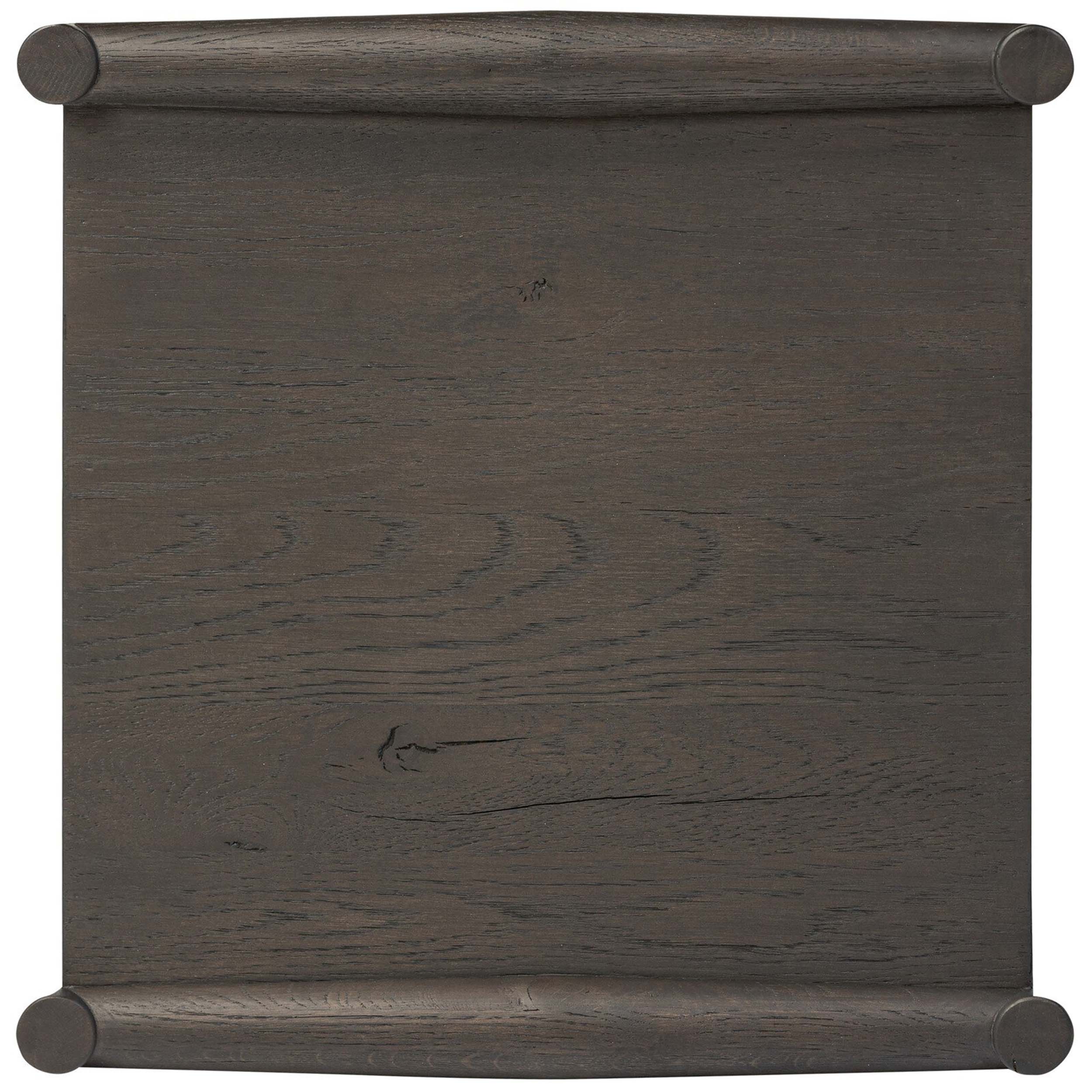 Glenview End Table, Smoked Black Resawn Oak