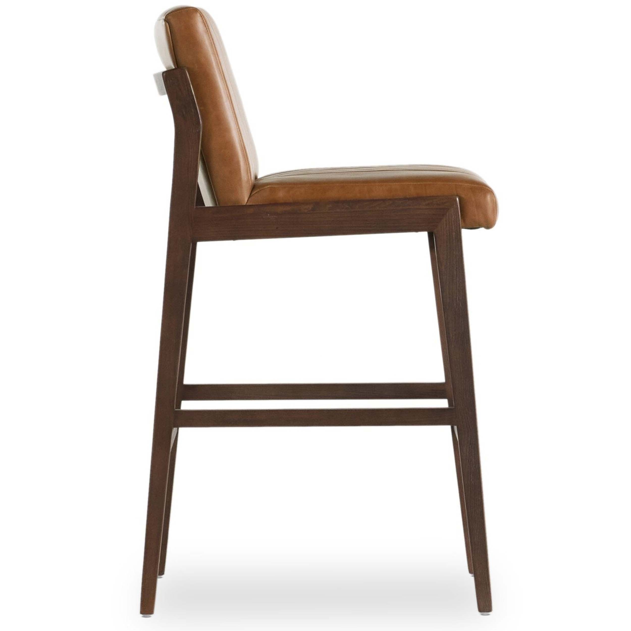 Alice Bar + Counter Stool, Sonoma Chestnut