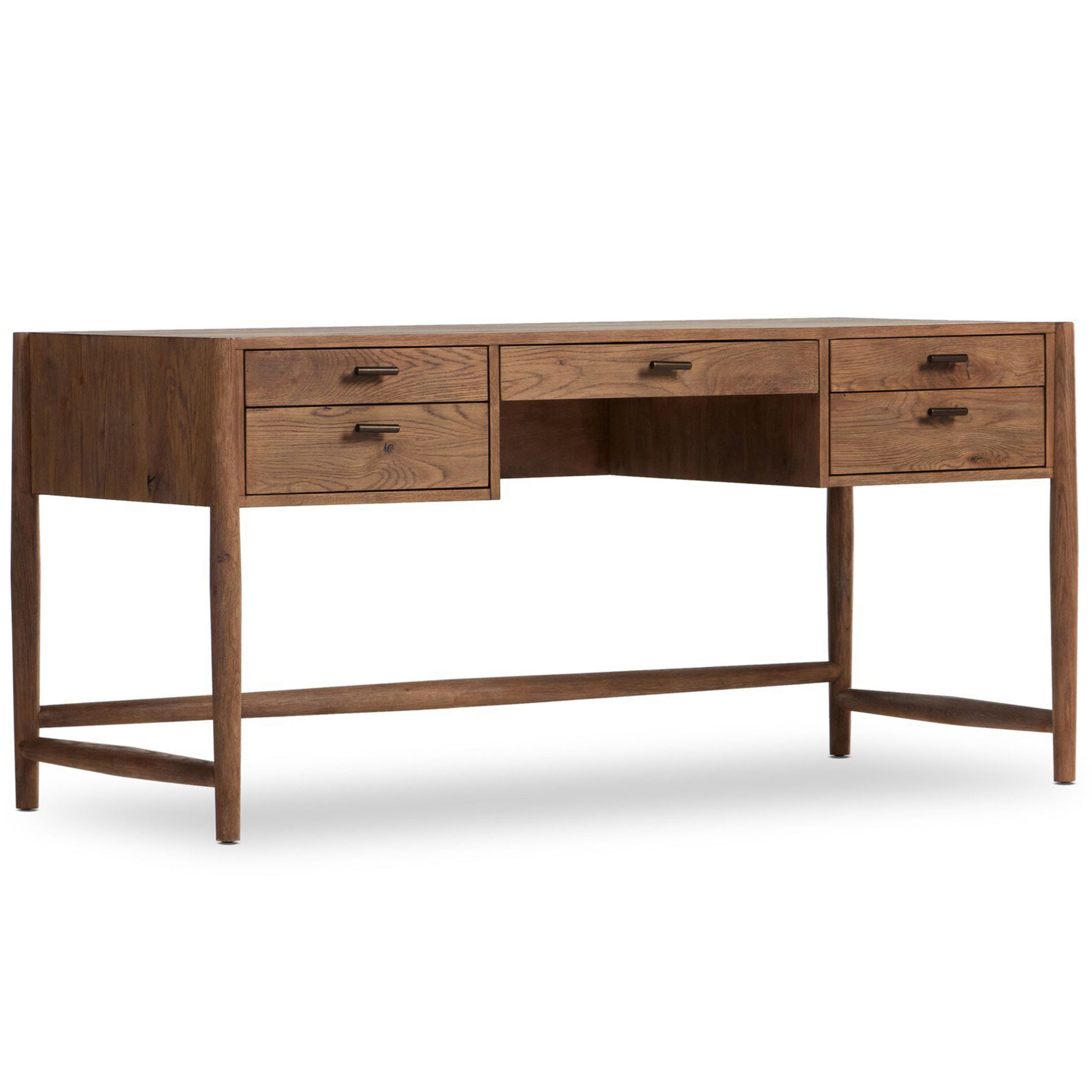 Glenview Desk, Weathered Oak Veneer