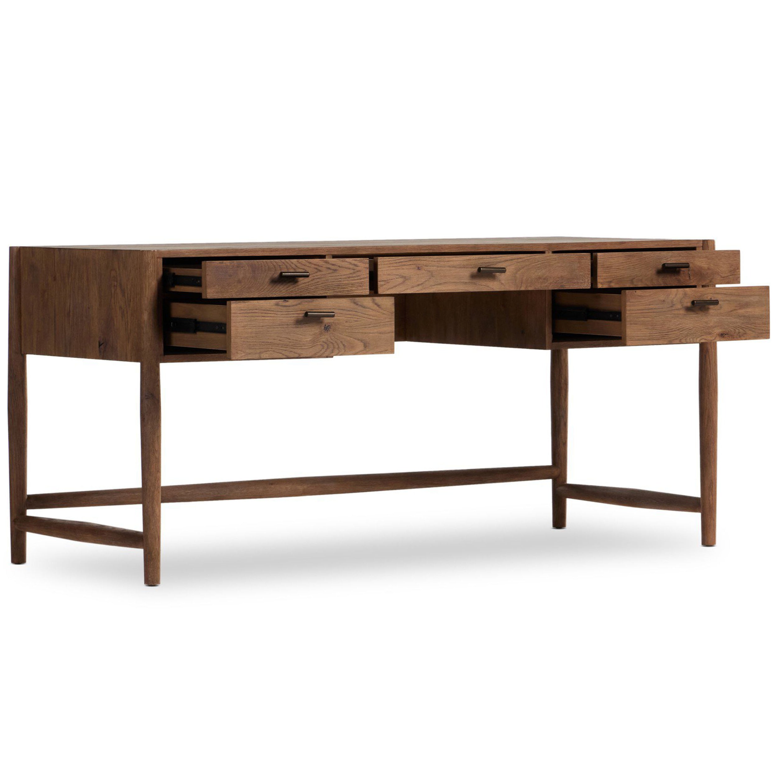 Glenview Desk, Weathered Oak Veneer