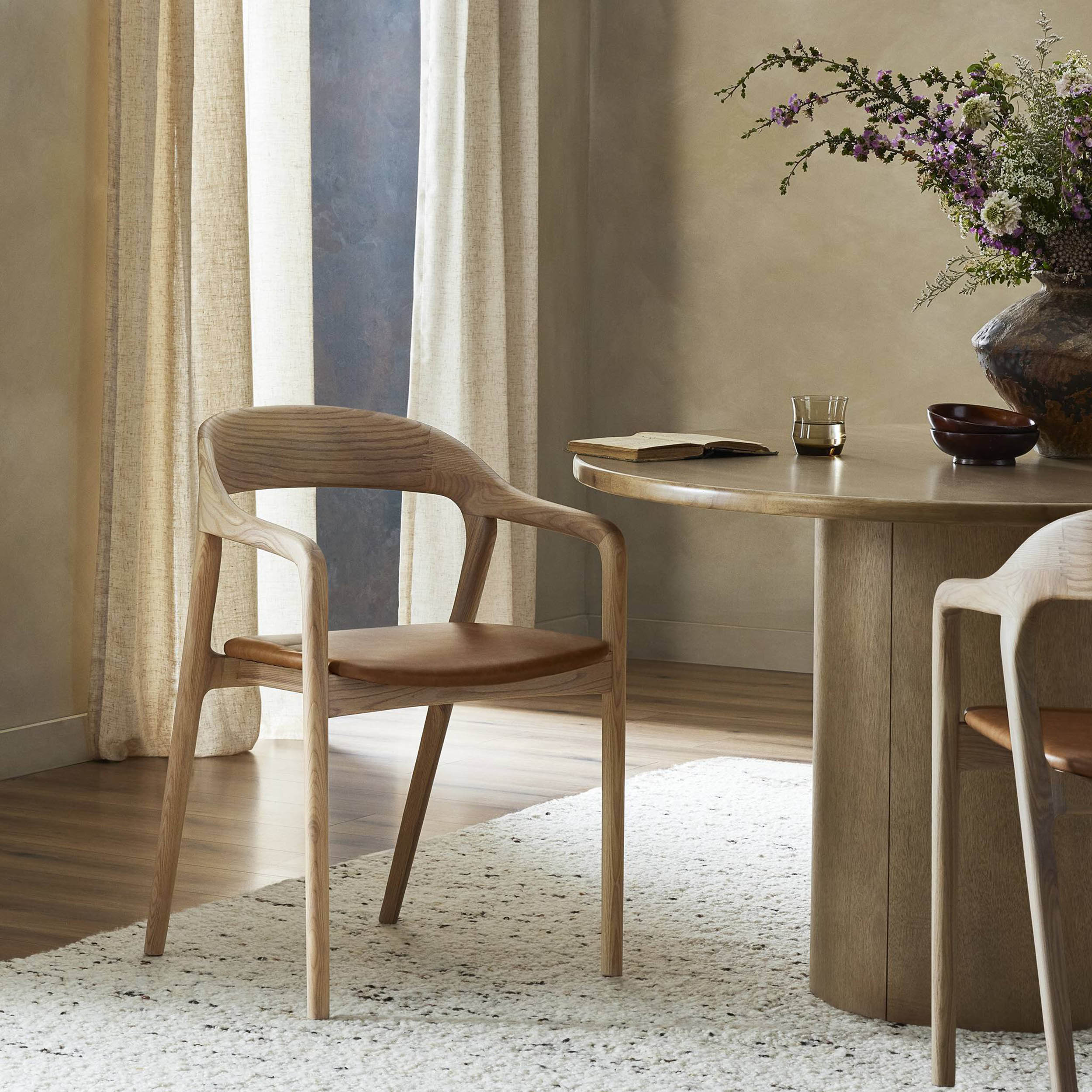 Amare Dining Armchair, Sonoma Butterscotch