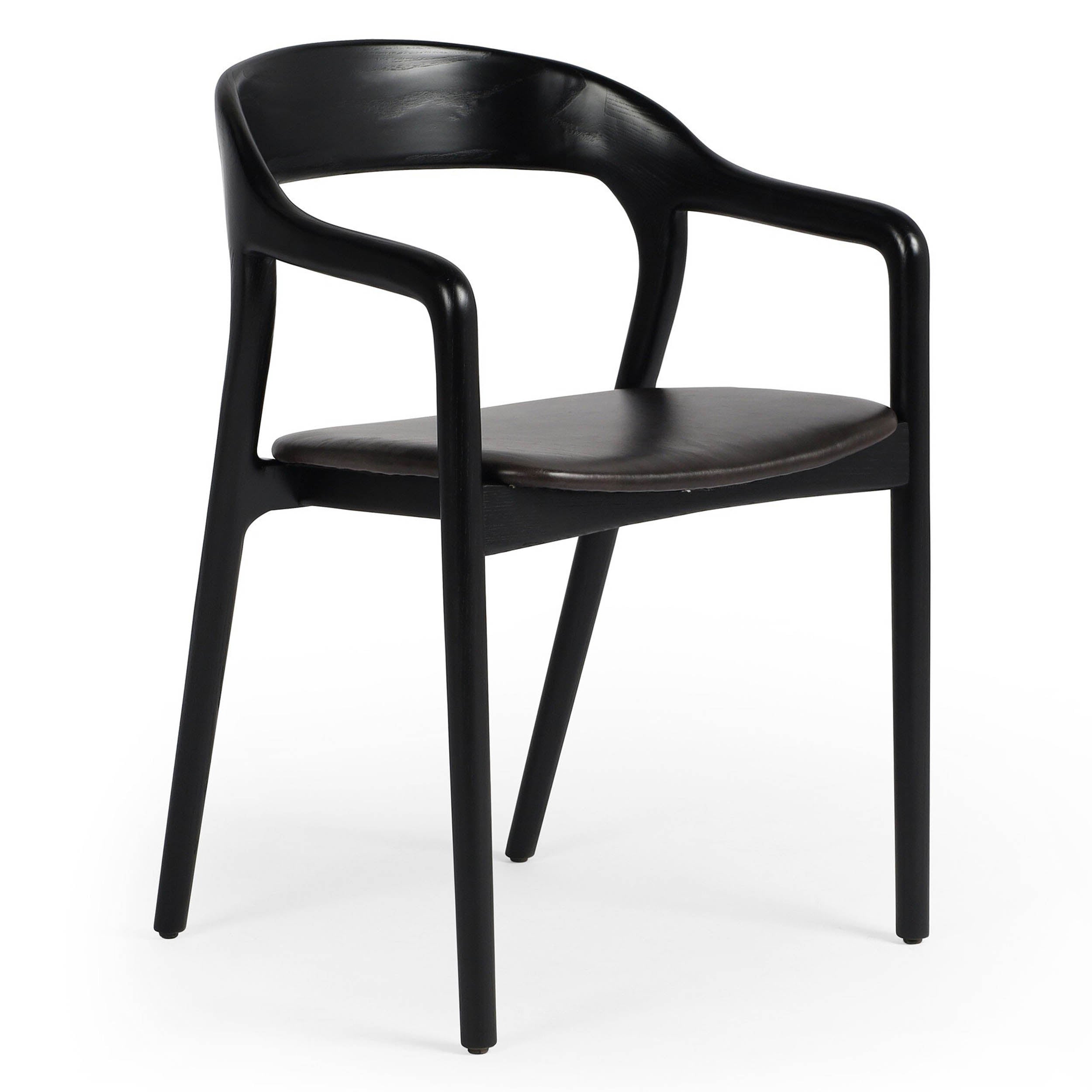 Amare Dining Armchair, Sonoma Black