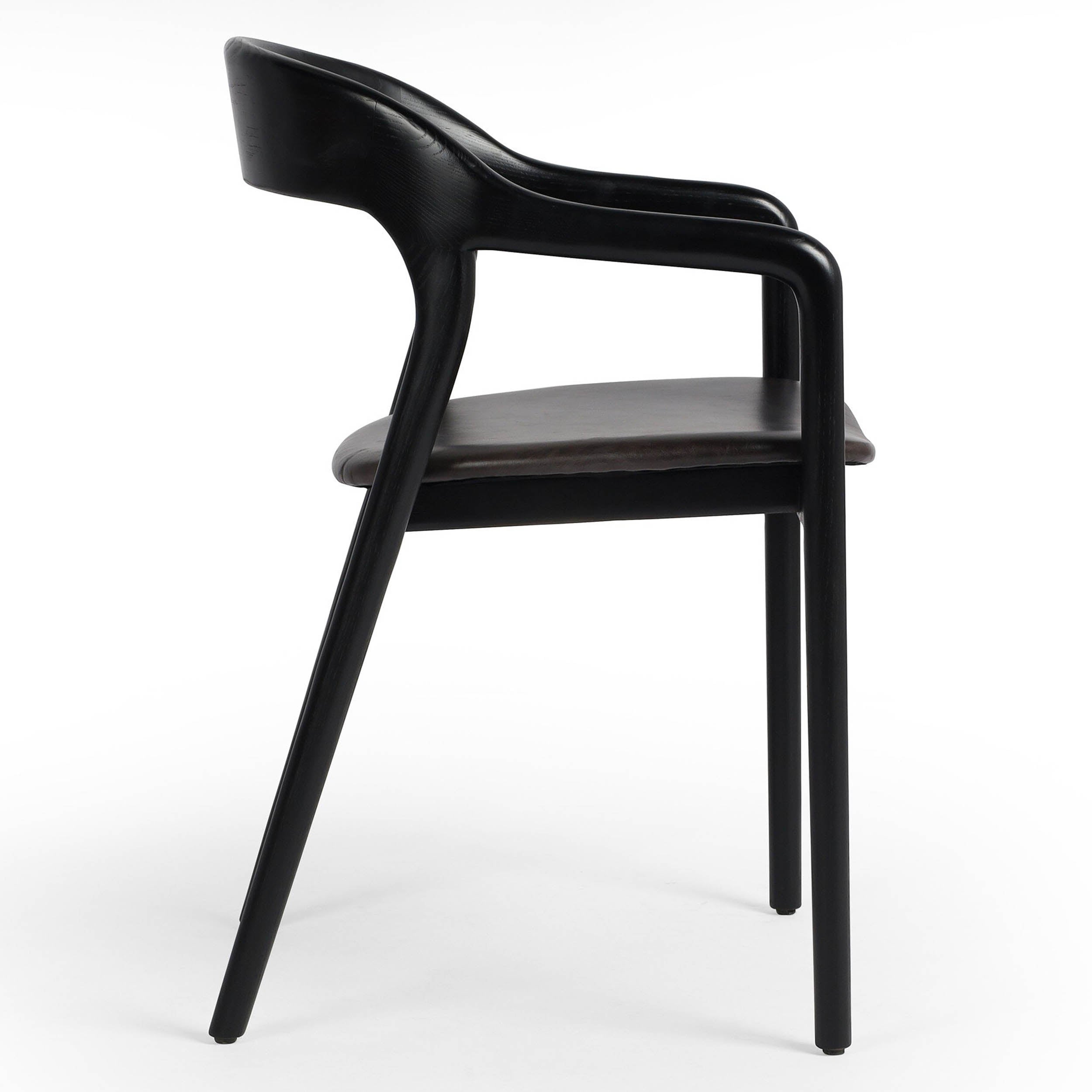 Amare Dining Armchair, Sonoma Black