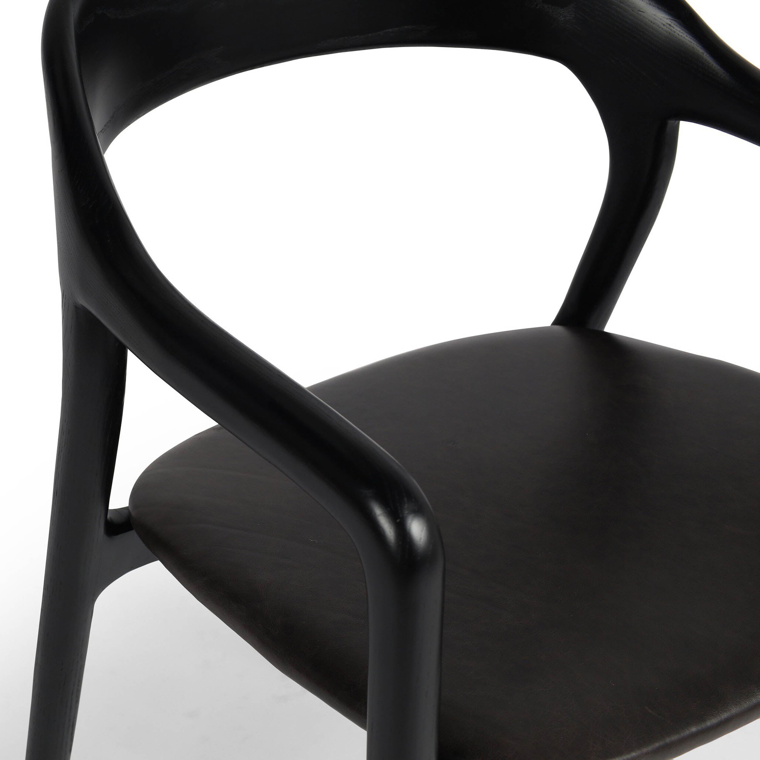 Amare Dining Armchair, Sonoma Black