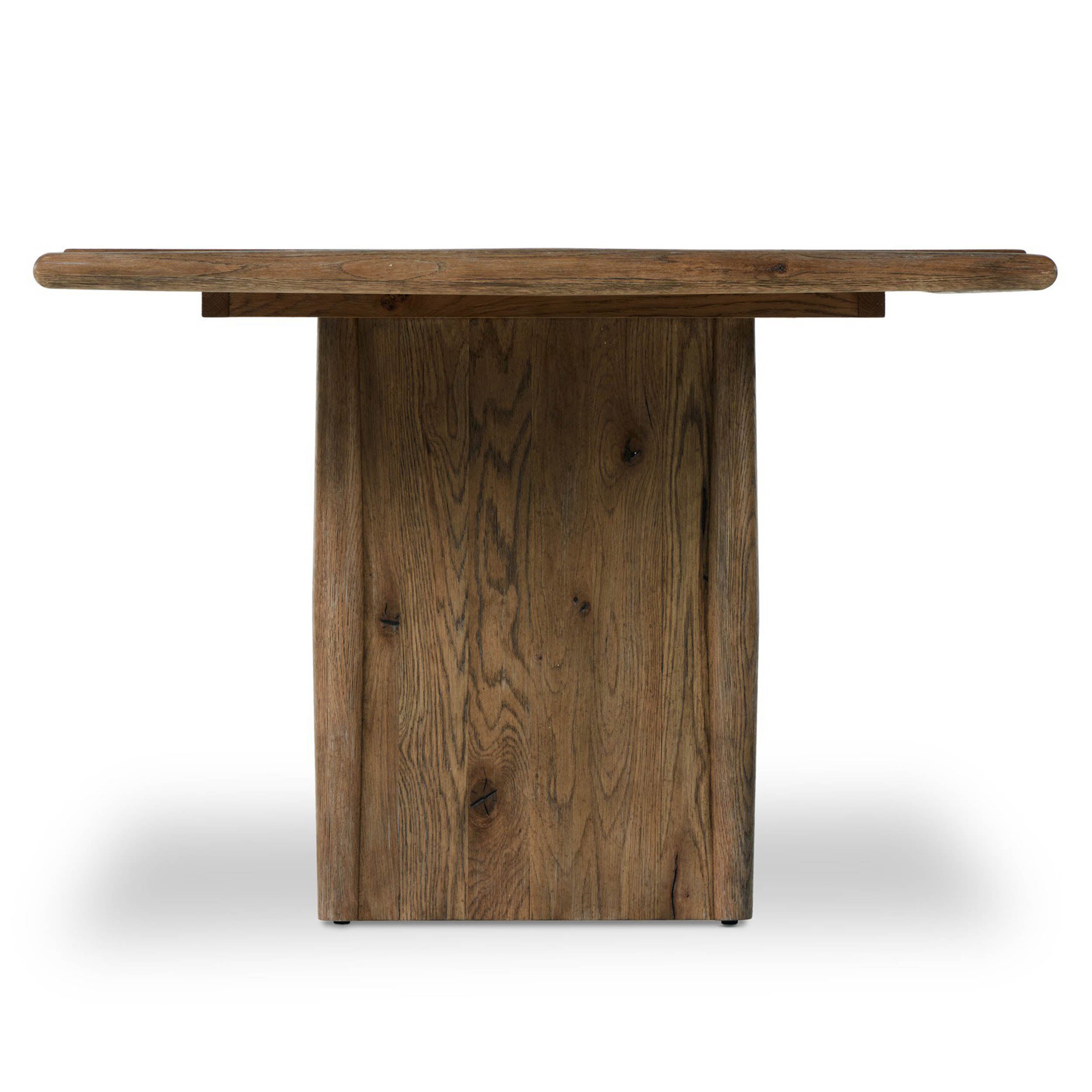 Glenview Dining Table, Weathered Oak