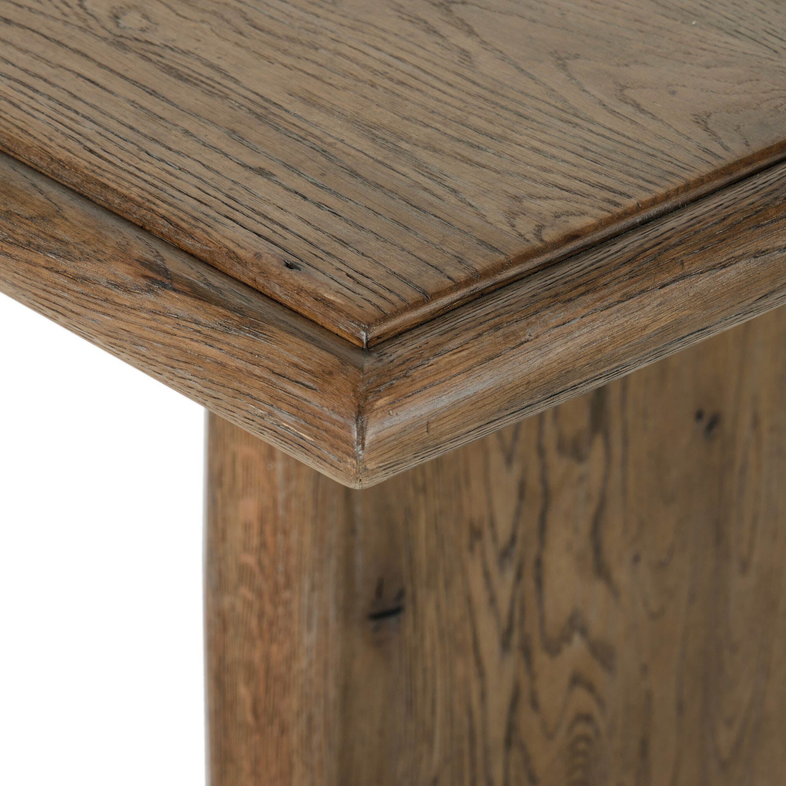 Glenview Dining Table, Weathered Oak