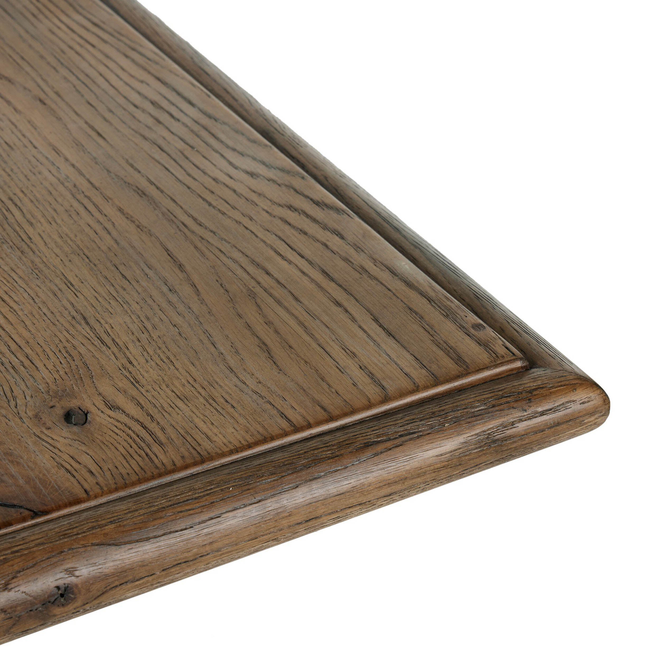 Glenview Dining Table, Weathered Oak