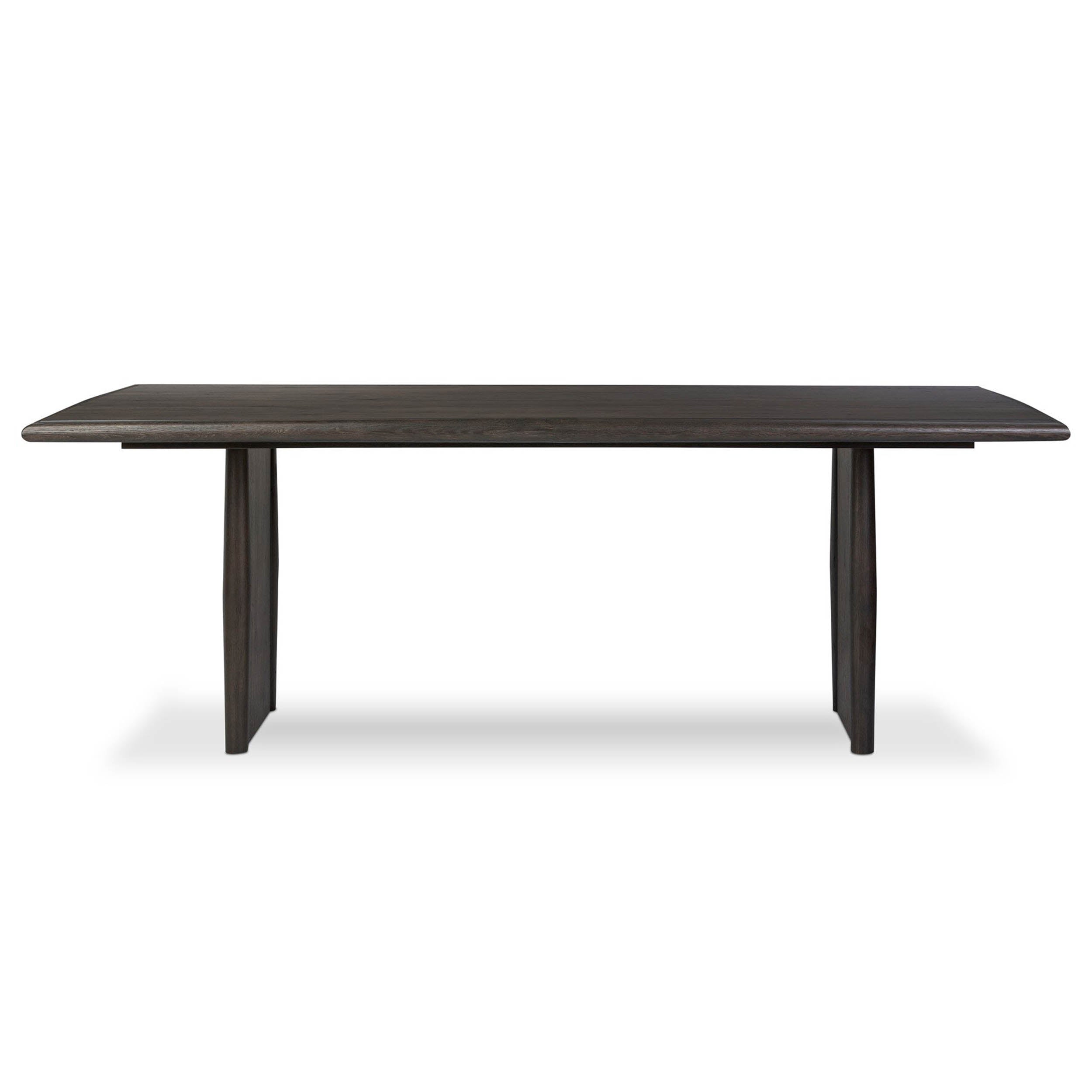 Glenview Dining Table, Smoked Black Oak