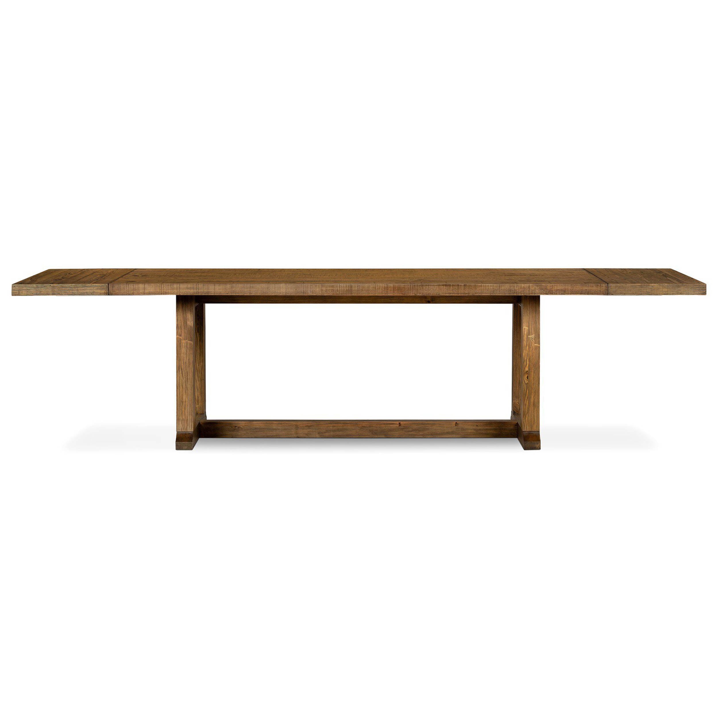 Otto Extension Dining Table, Waxed Pine