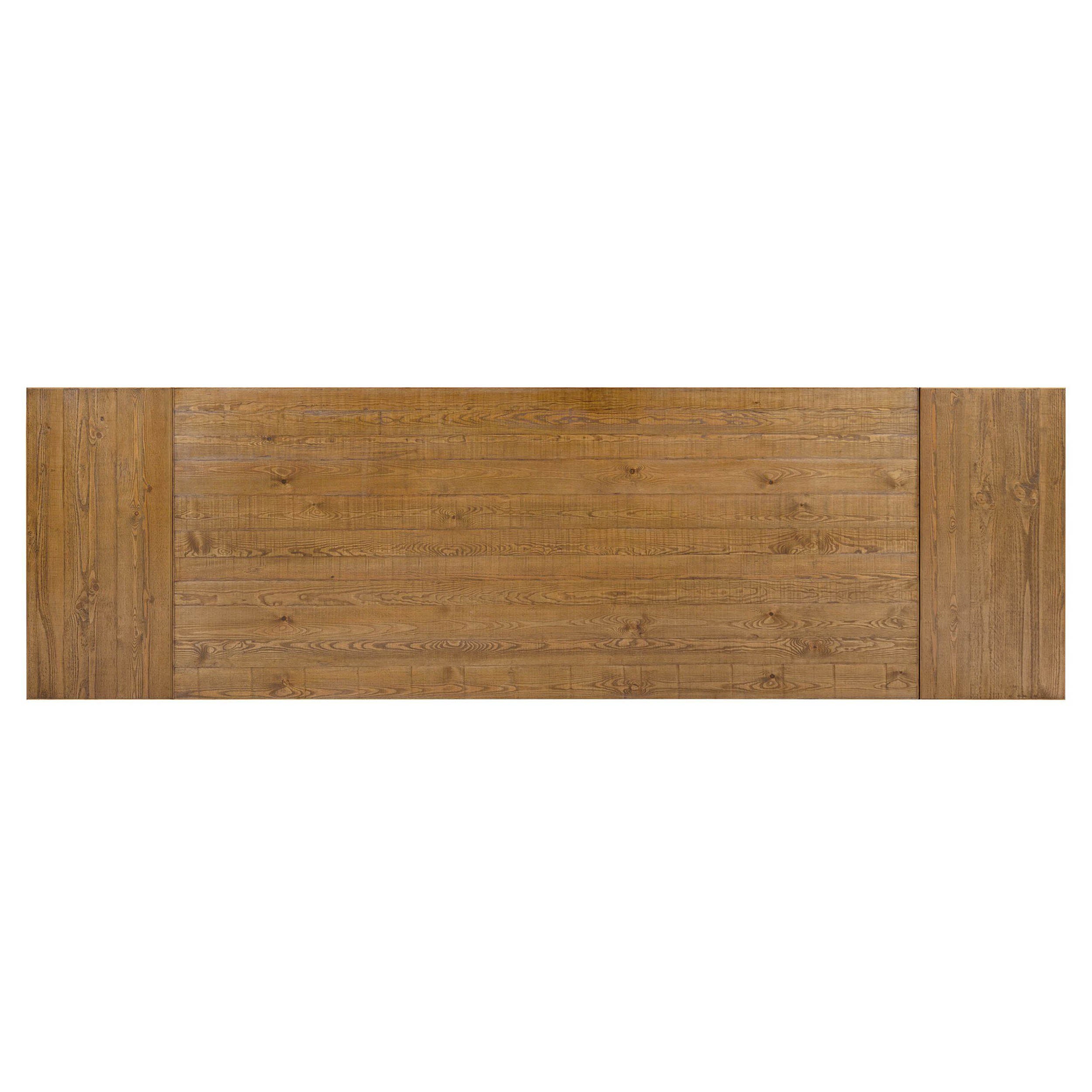 Otto Extension Dining Table, Waxed Pine