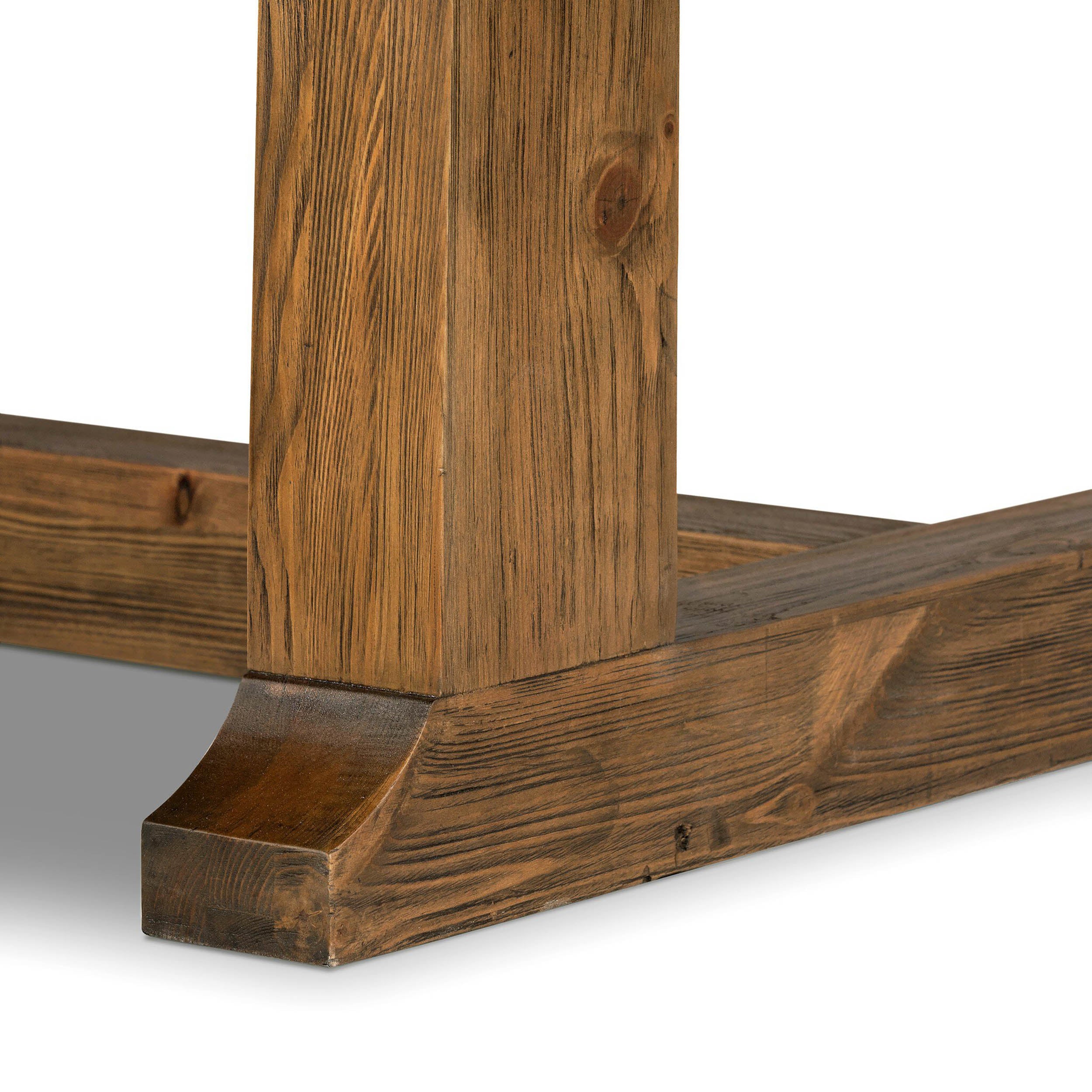 Otto Extension Dining Table, Waxed Pine