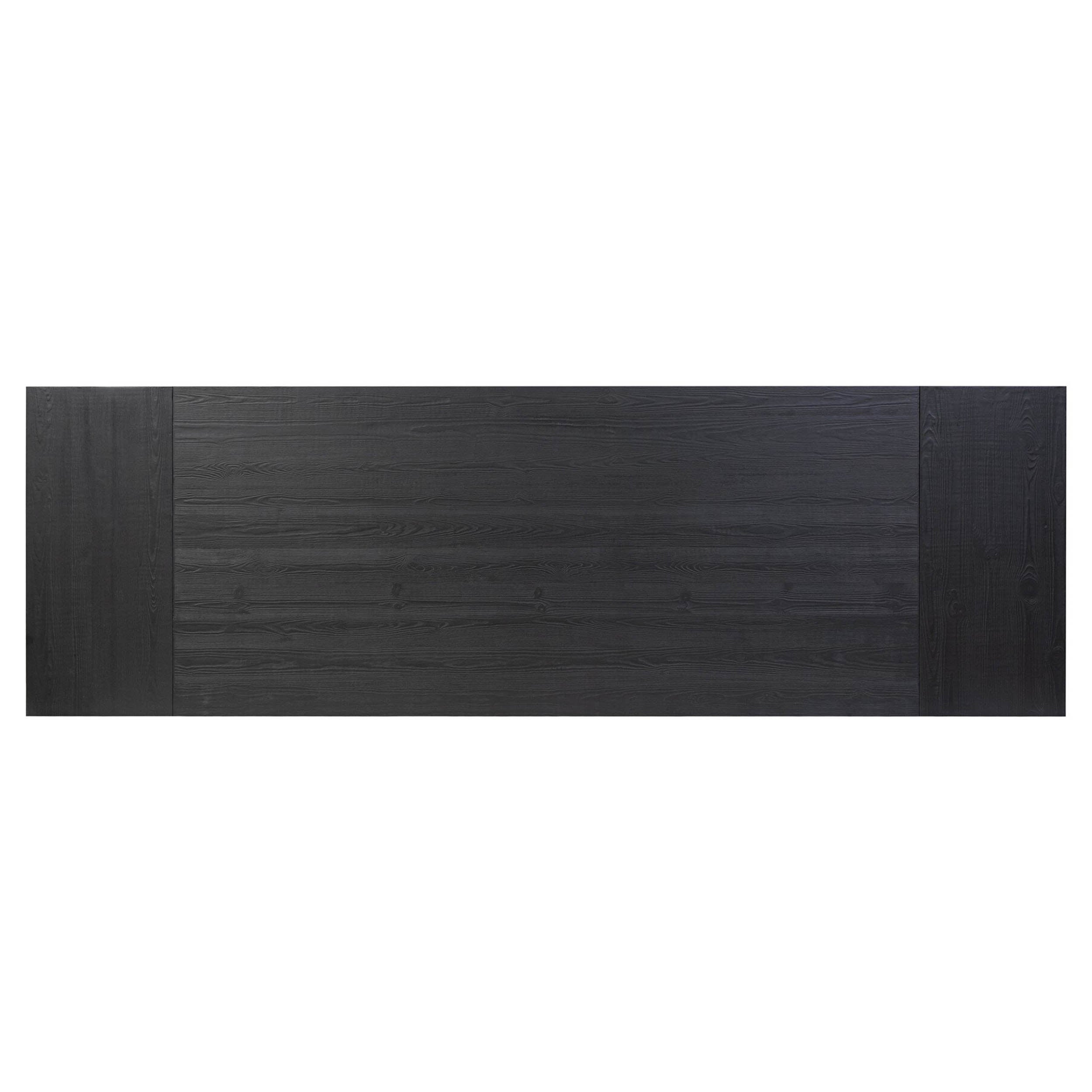 Otto Extension Dining Table, Black Pine