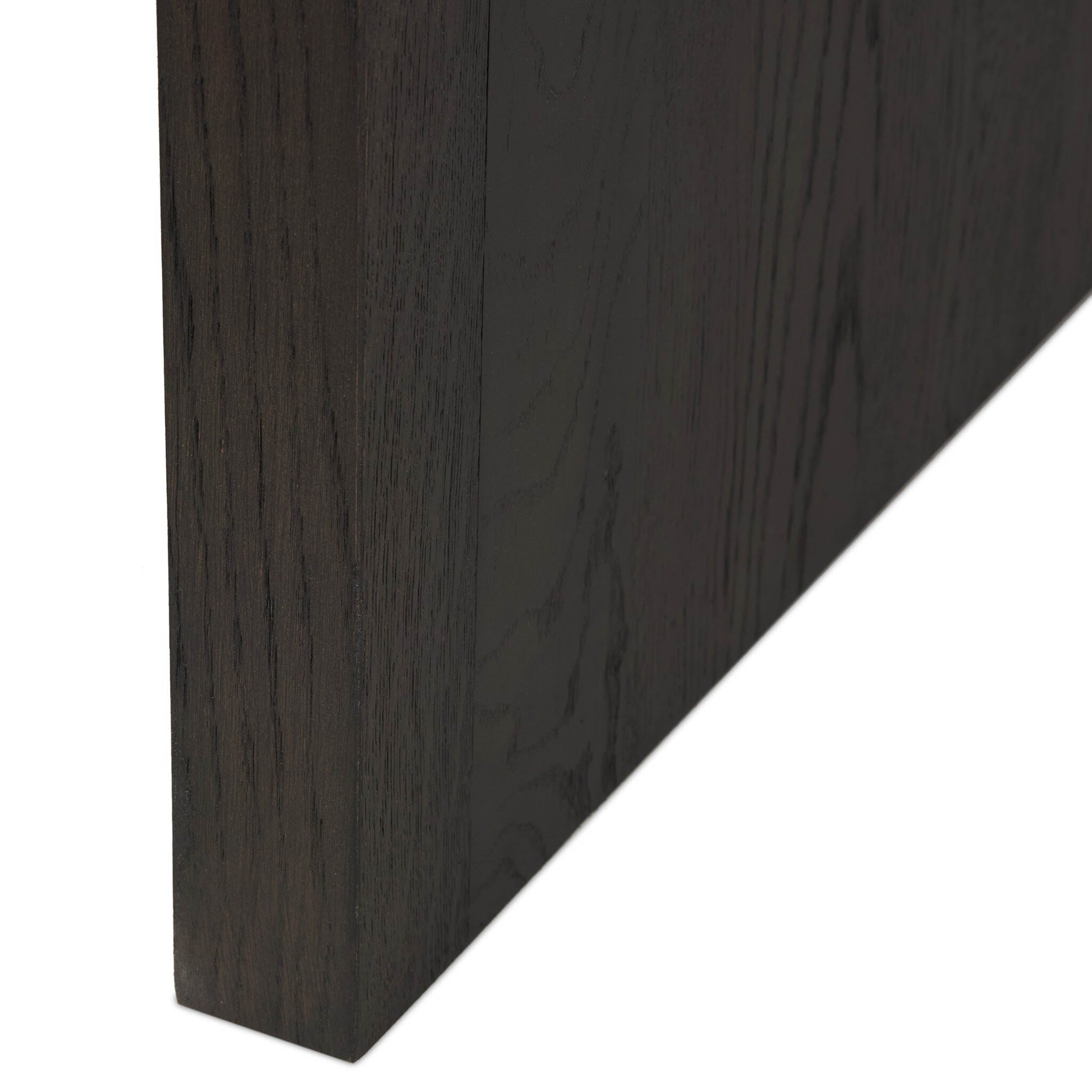 Posada Desk, Worn Black Oak Veneer