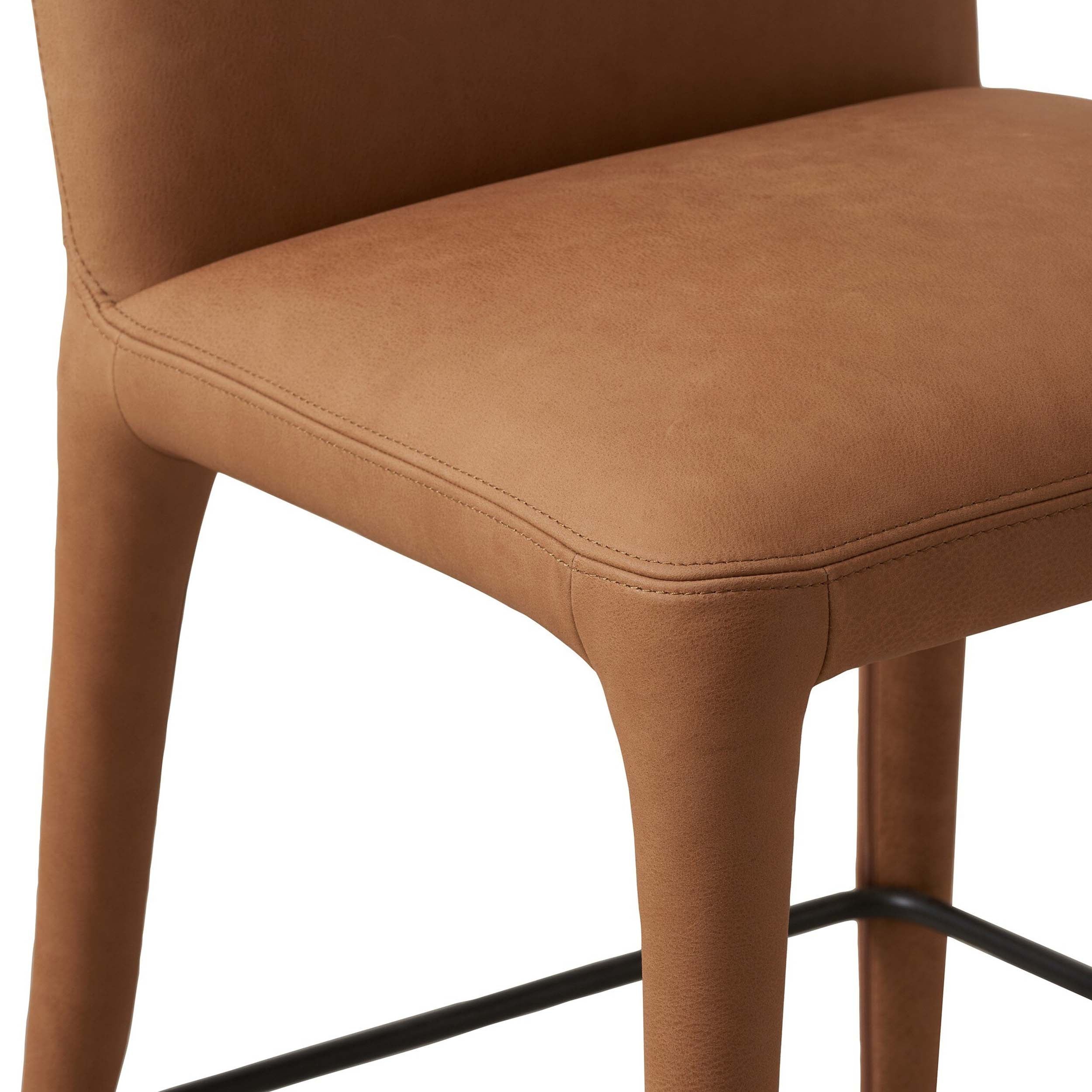 Monza Counter Stool, Heritage Camel