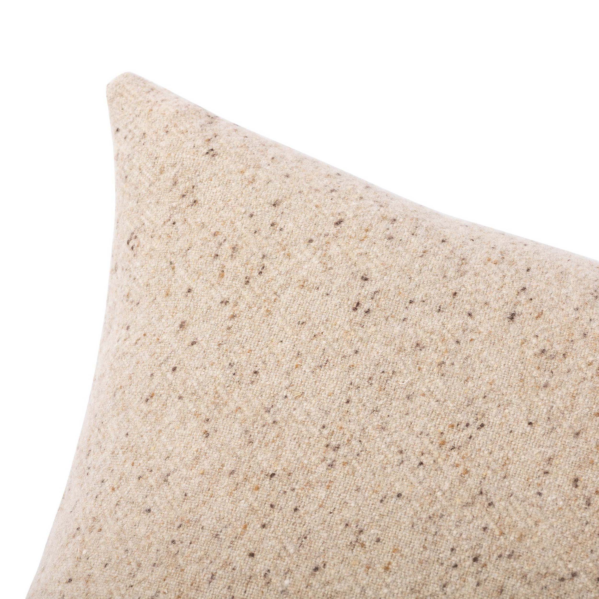 Stonewash Linen Pillow, Hasselt Taupe