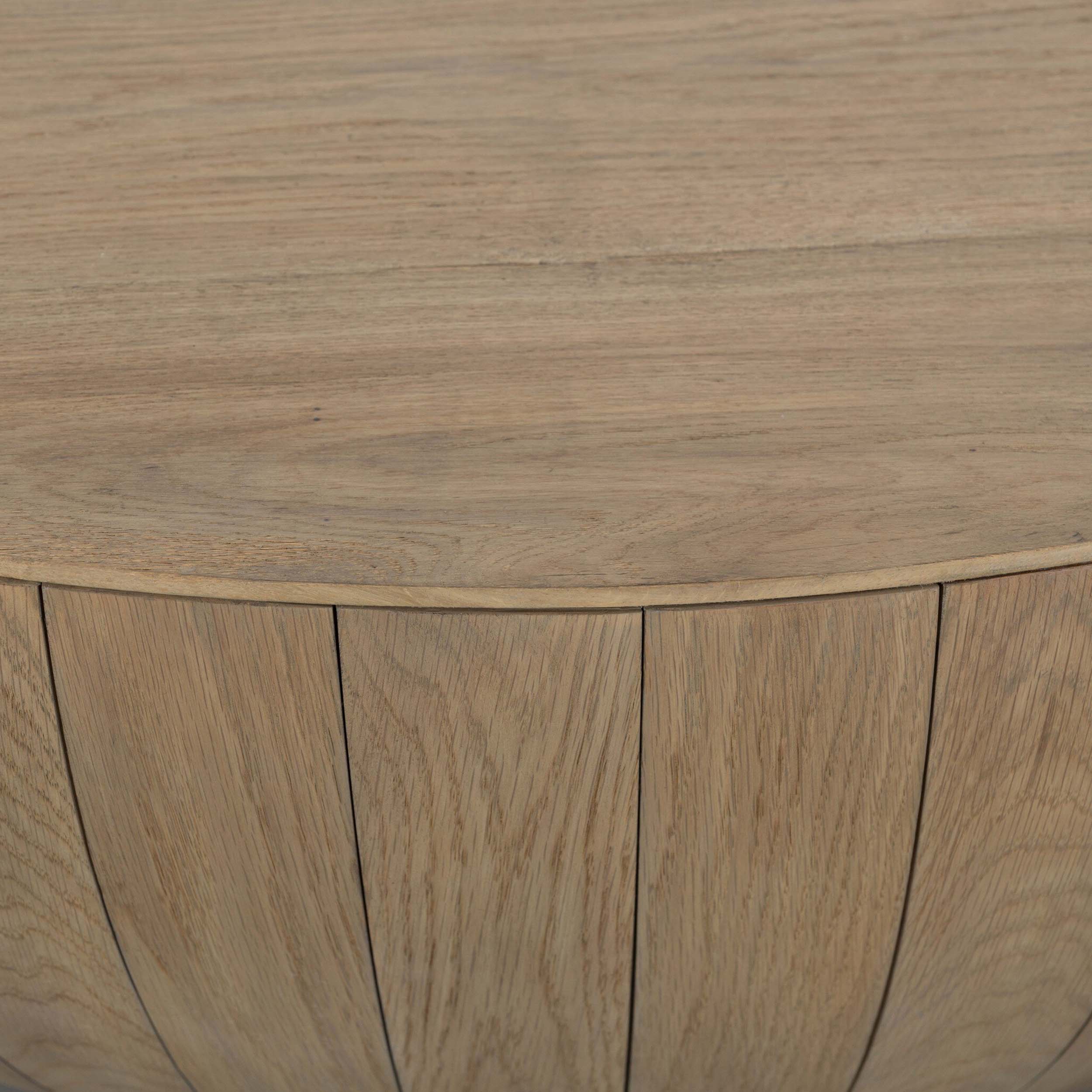 Ryan Oak Coffee Table, Natural Resawn Oak